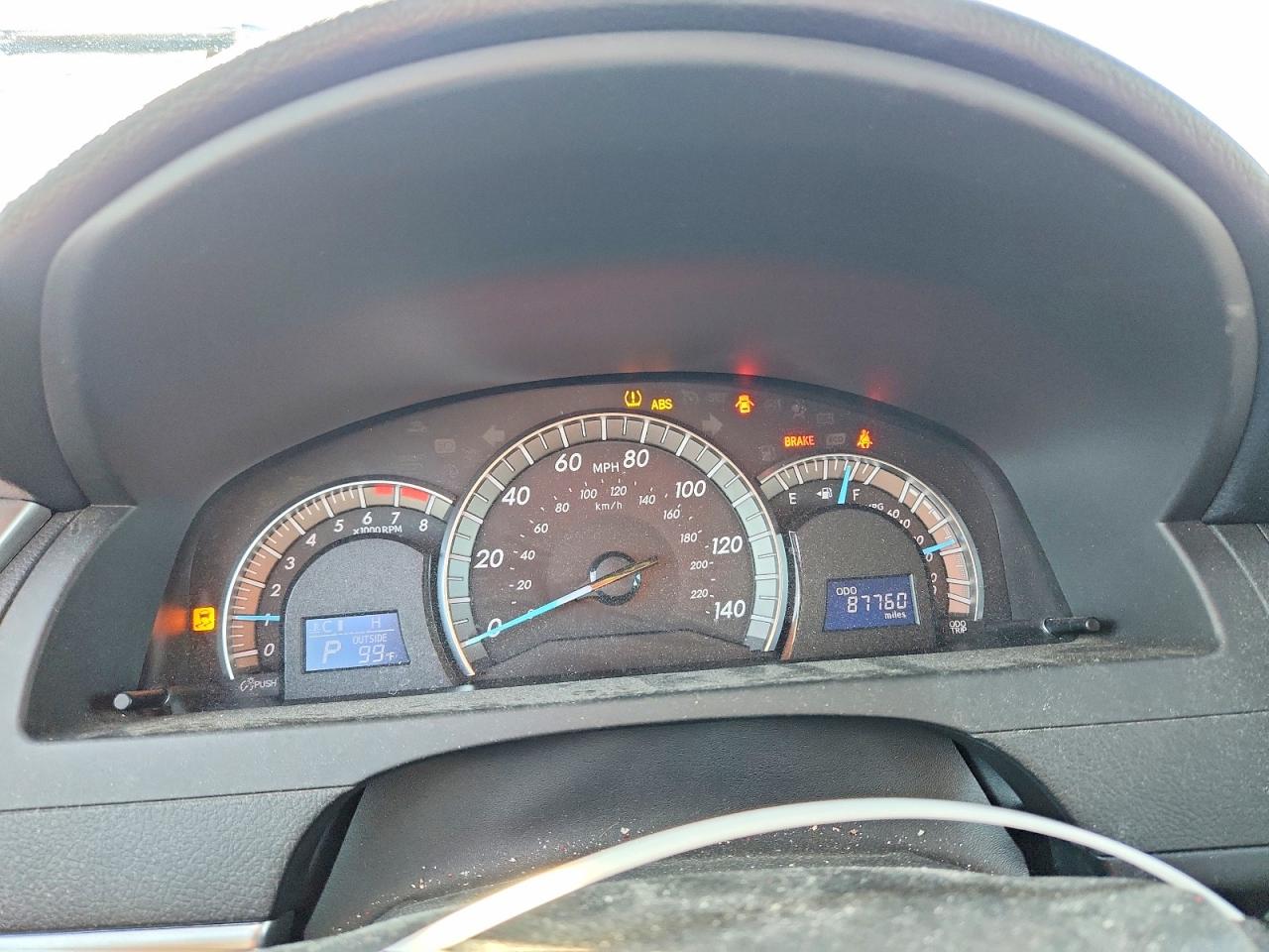 2012 Toyota Camry Se Серый vin: 4T1BF1FK0CU201105