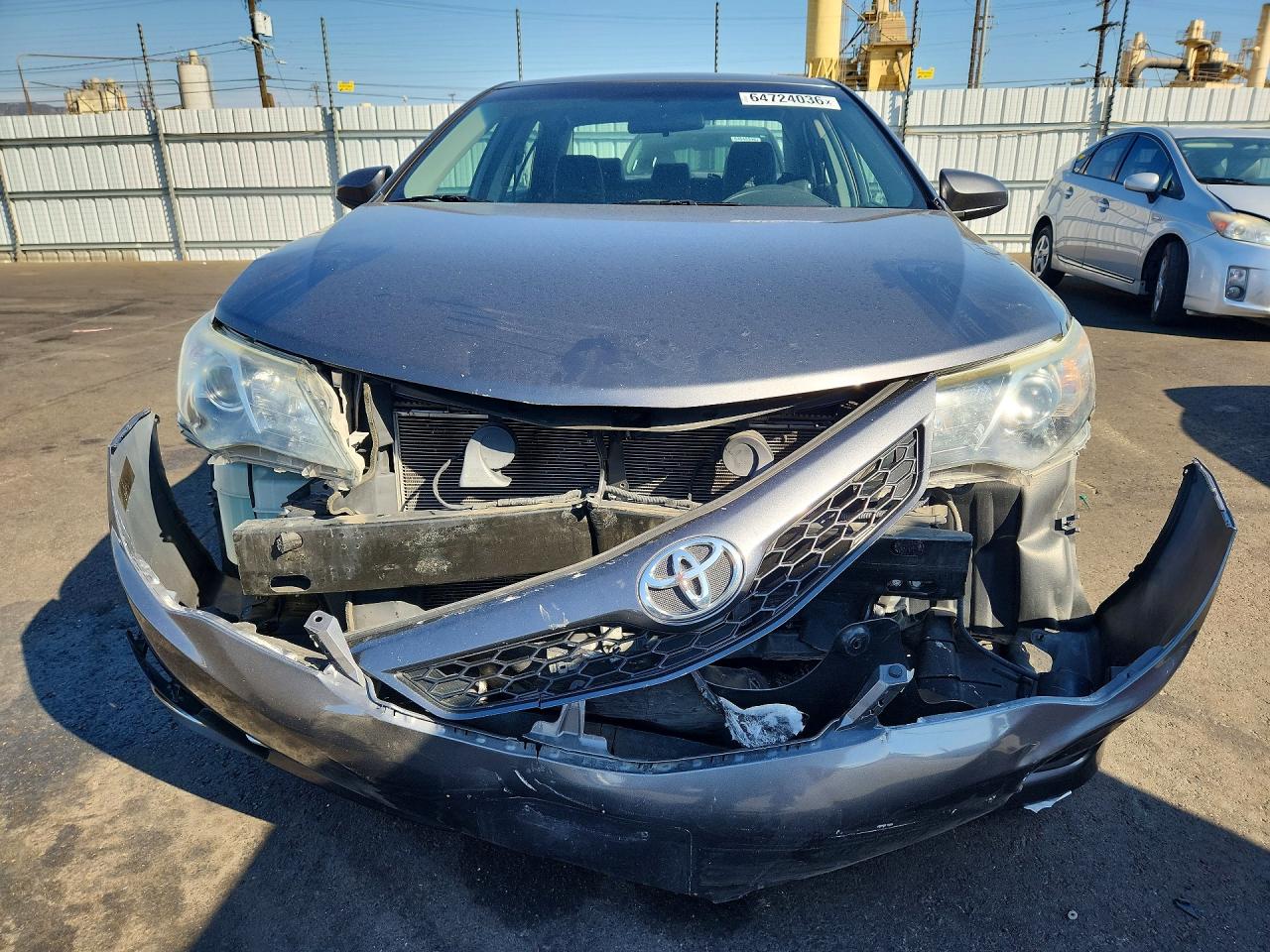2012 Toyota Camry Se Серый vin: 4T1BF1FK0CU201105