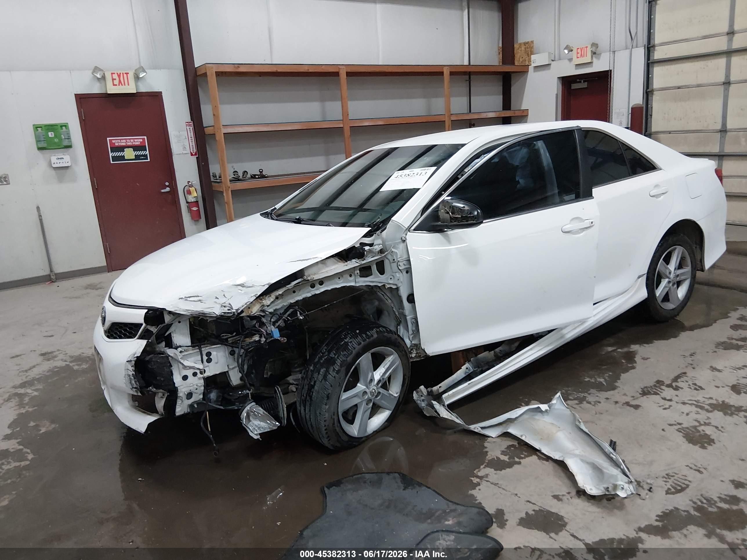 2012 Toyota Camry Se Белый vin: 4T1BF1FK0CU202674