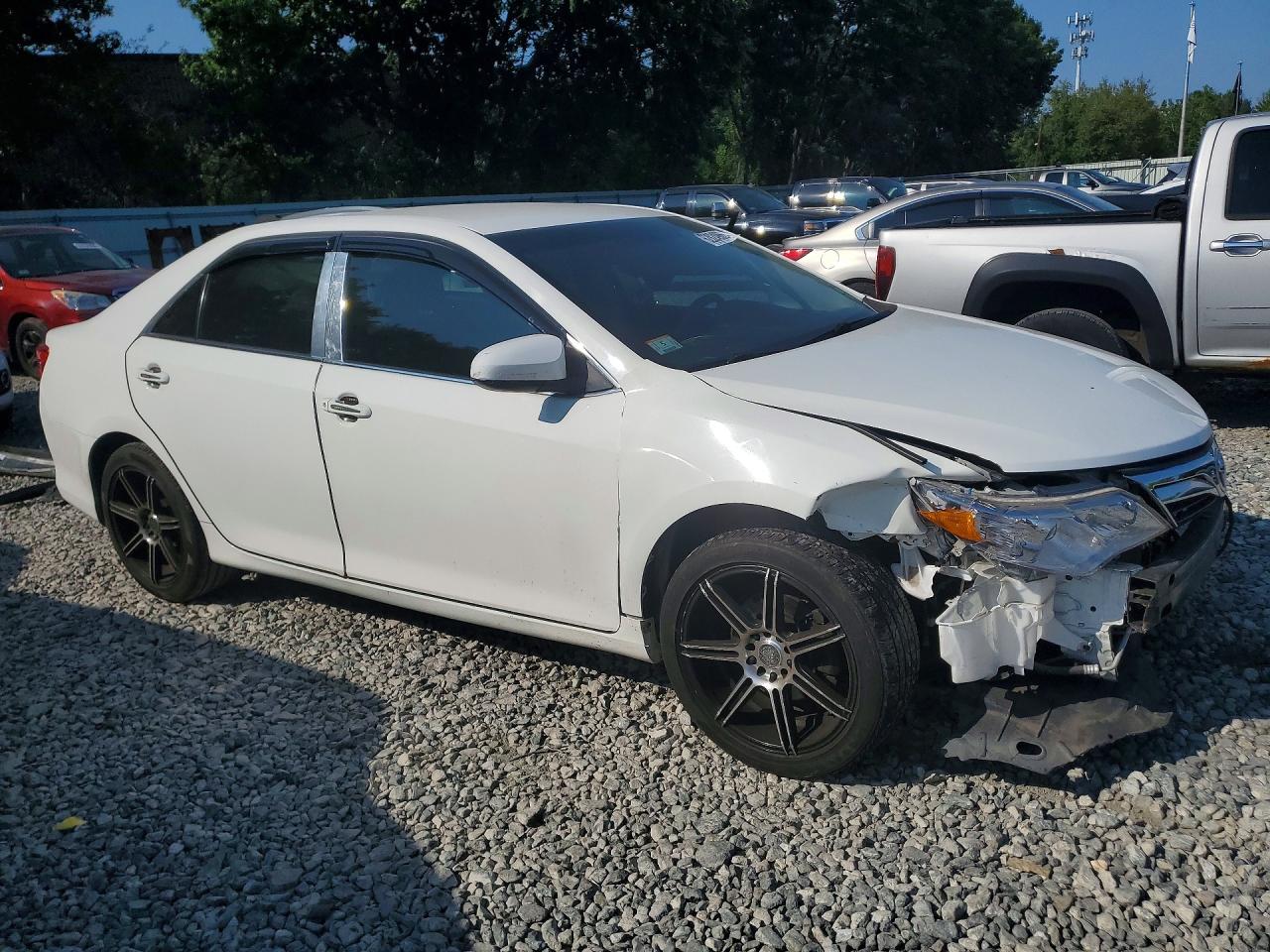 2012 Toyota Camry L White vin: 4T1BF1FK0CU502926