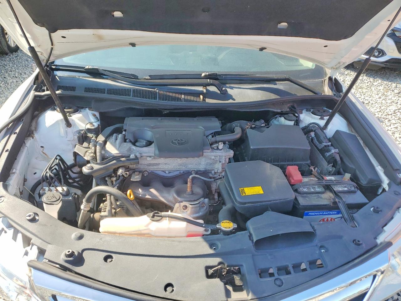 2012 Toyota Camry L White vin: 4T1BF1FK0CU502926