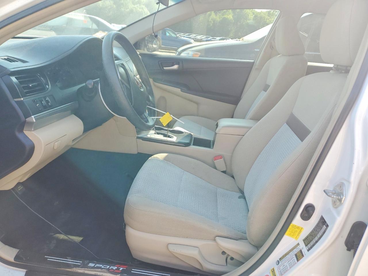 2012 Toyota Camry L White vin: 4T1BF1FK0CU502926