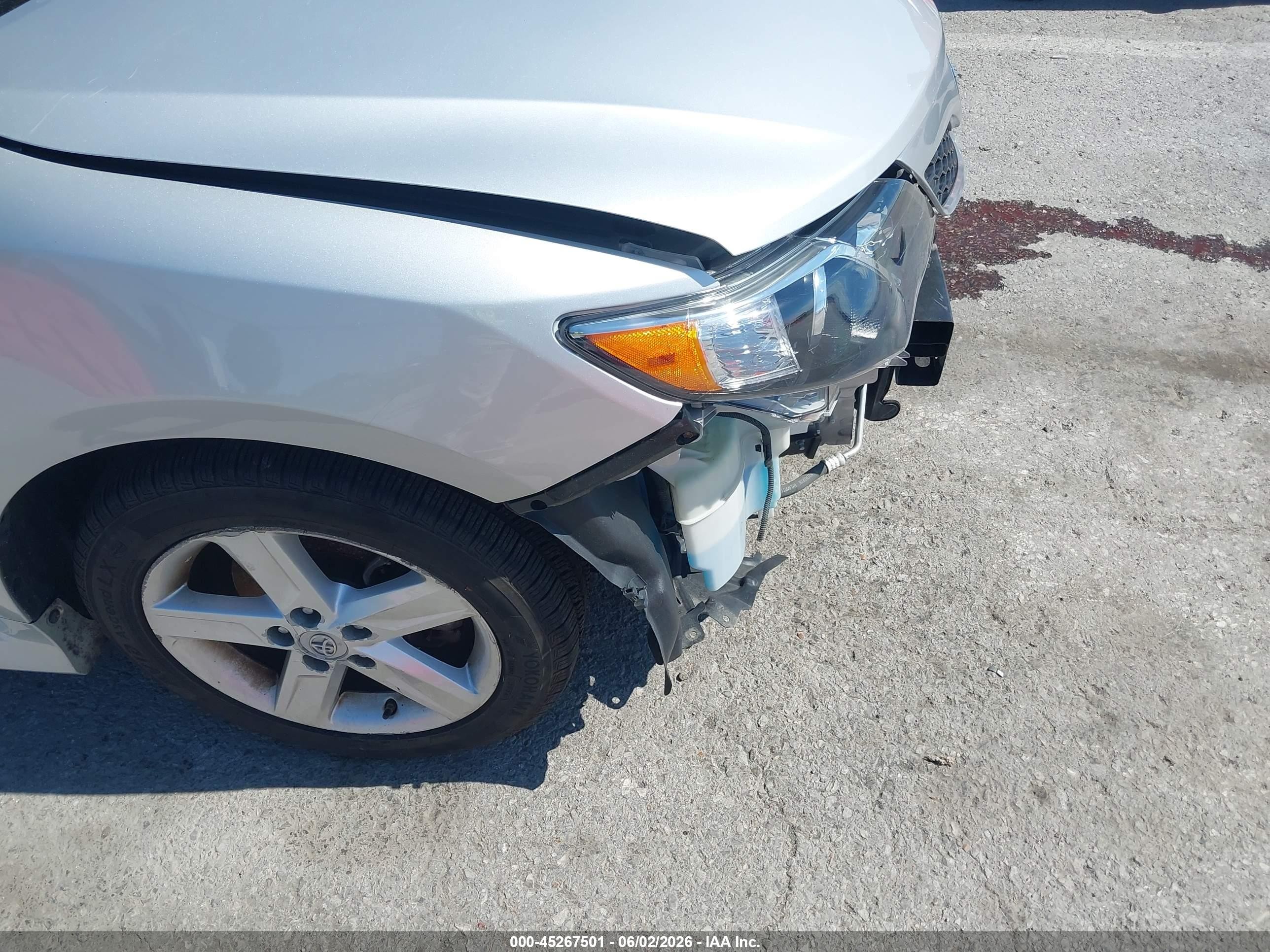 2012 Toyota Camry Se Silver vin: 4T1BF1FK0CU503283
