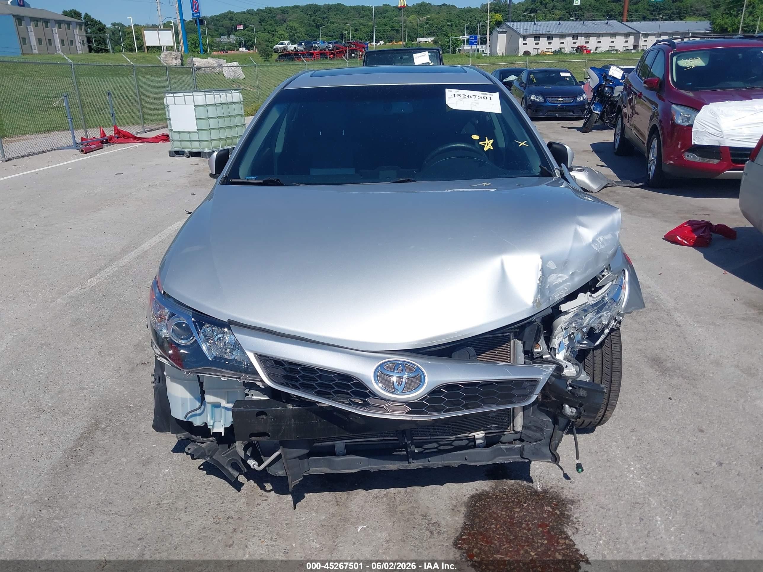 2012 Toyota Camry Se Silver vin: 4T1BF1FK0CU503283