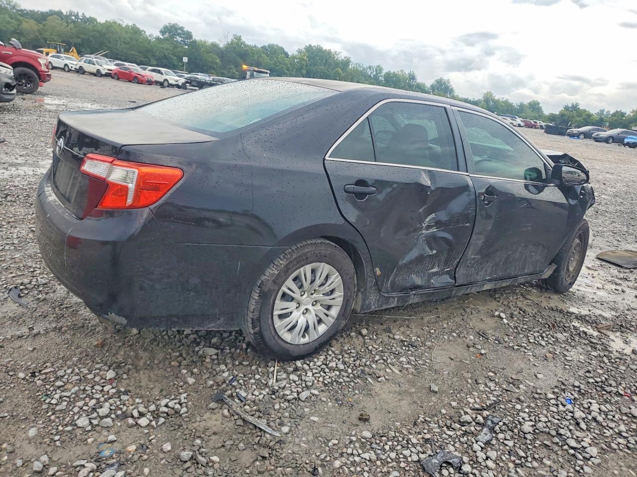2012 Toyt Camry Черный vin: 4T1BF1FK0CU511125