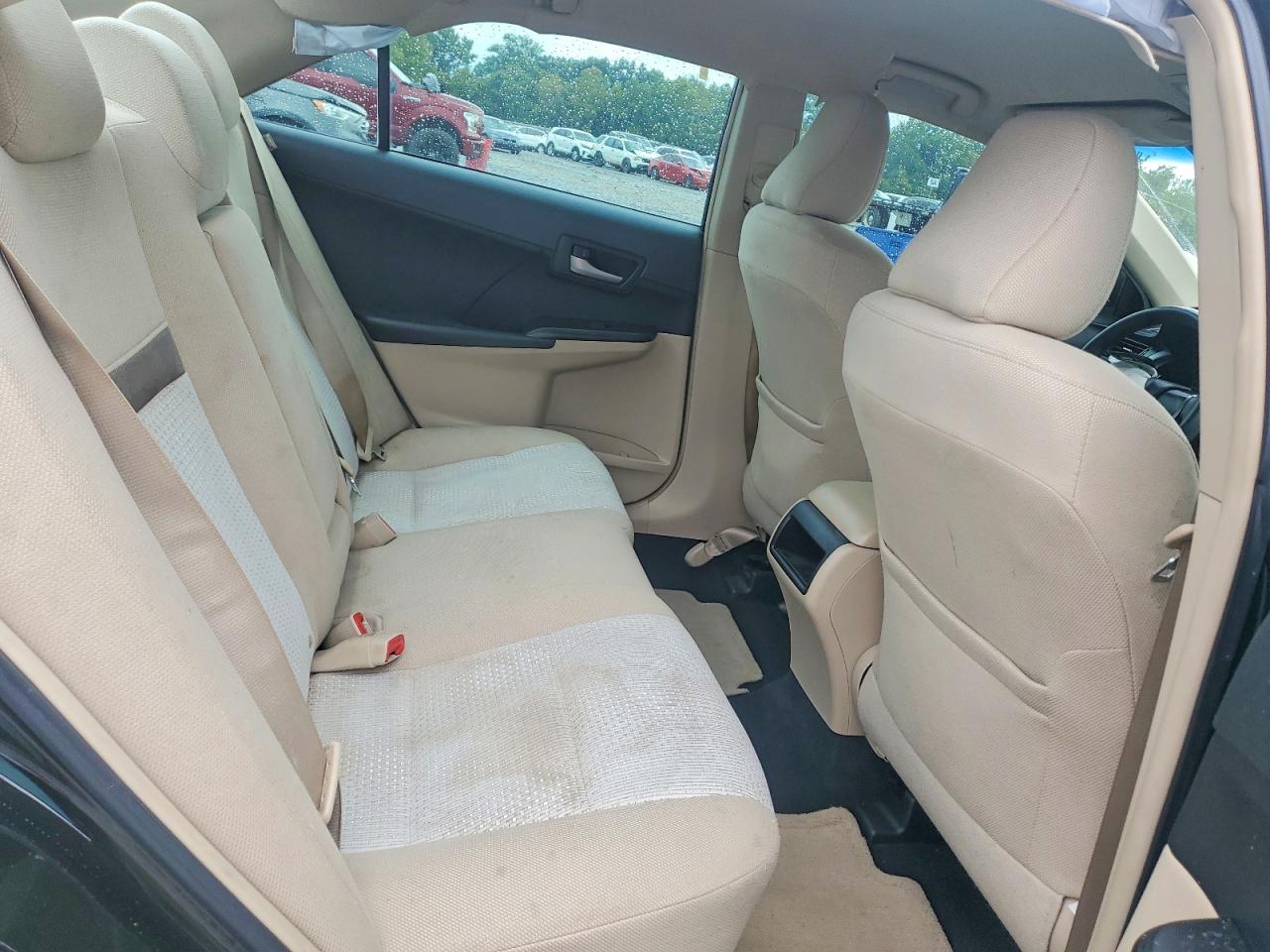 2012 Toyt Camry Черный vin: 4T1BF1FK0CU511125