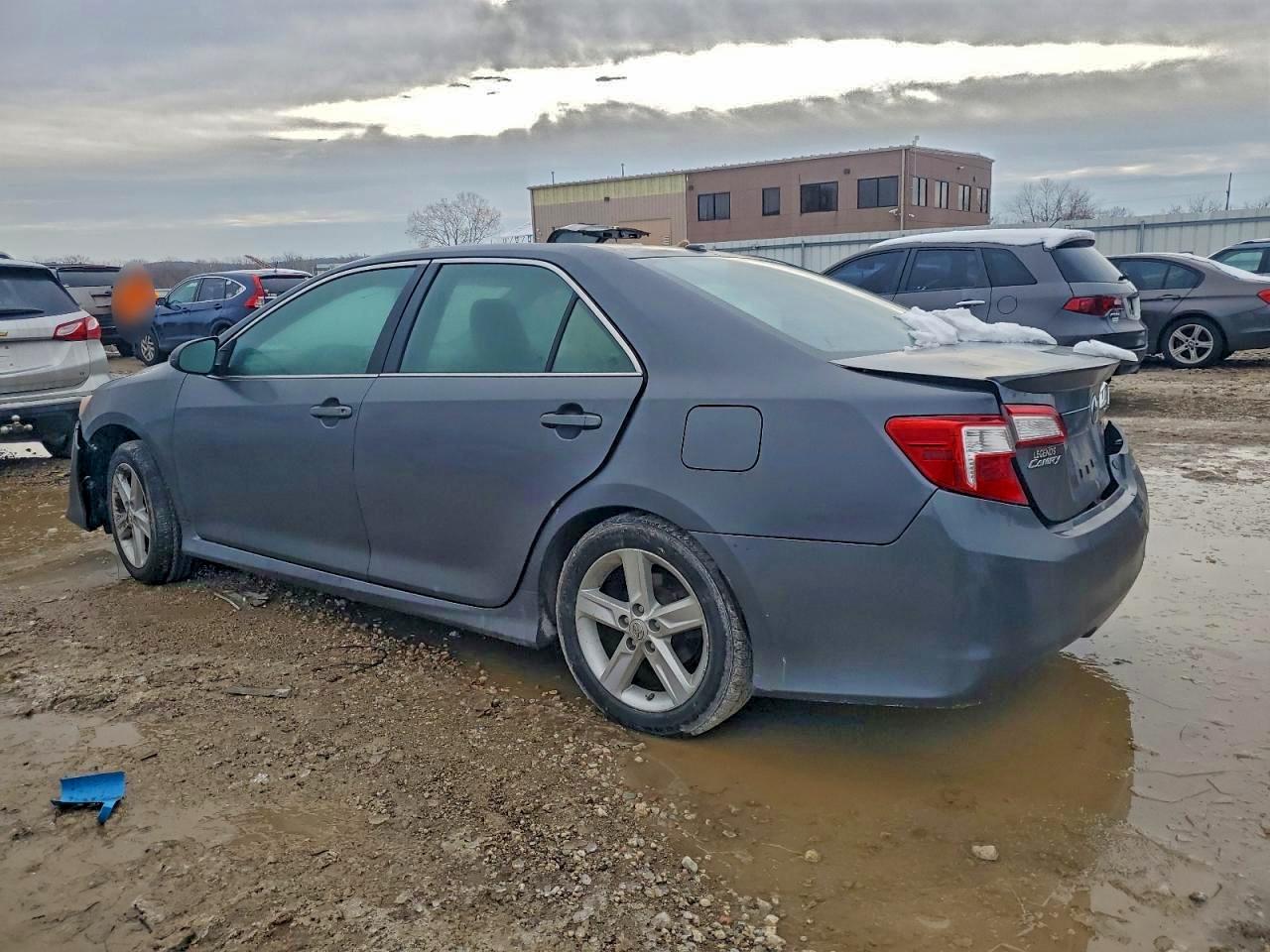 2012 Toyota Camry Se Gray vin: 4T1BF1FK0CU511156