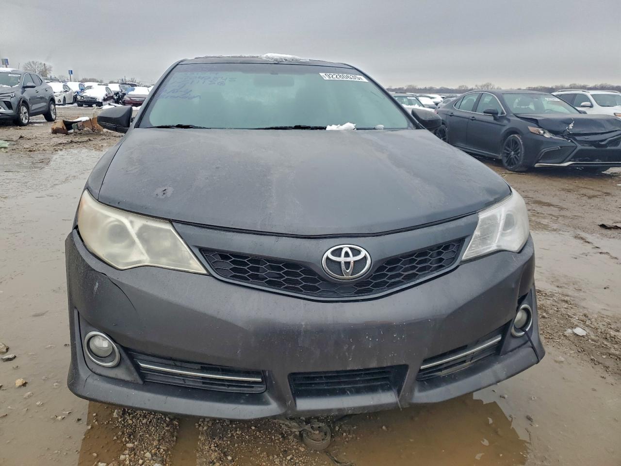 2012 Toyota Camry Se Gray vin: 4T1BF1FK0CU511156