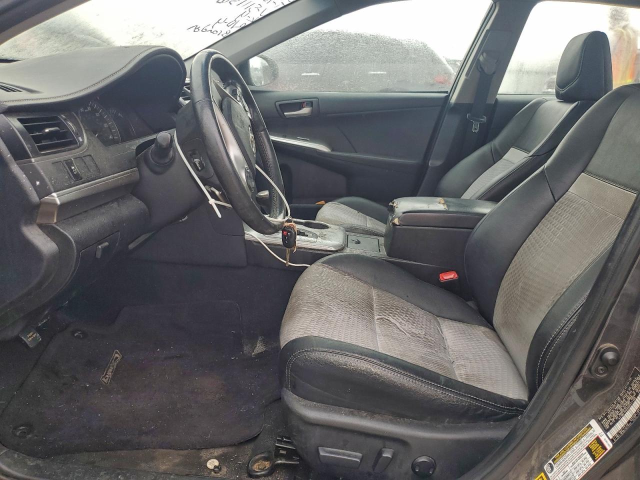2012 Toyota Camry Se Gray vin: 4T1BF1FK0CU511156
