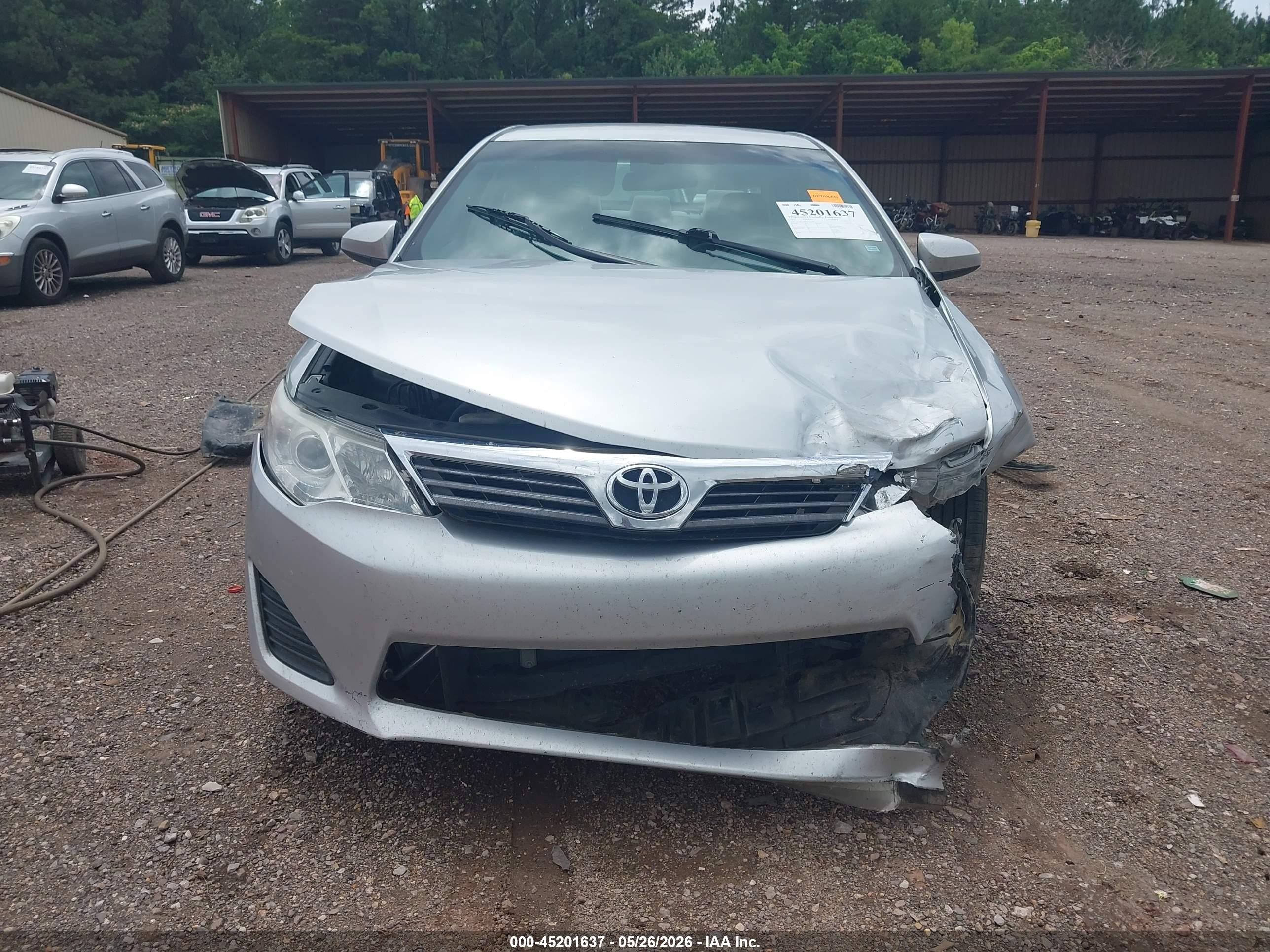 2012 Toyota Camry L Silver vin: 4T1BF1FK0CU511254