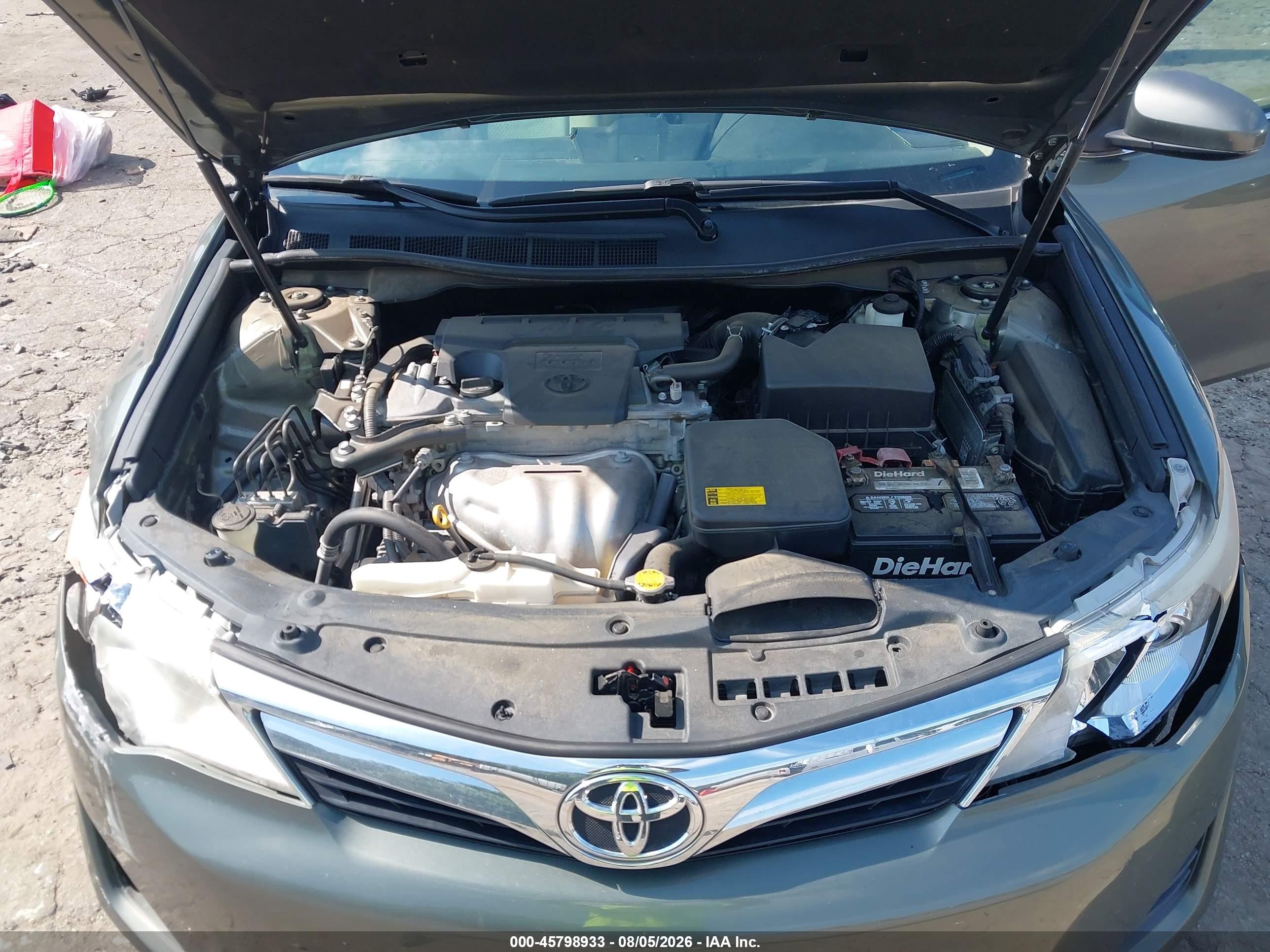 2012 Toyota Camry Le Green vin: 4T1BF1FK0CU517068