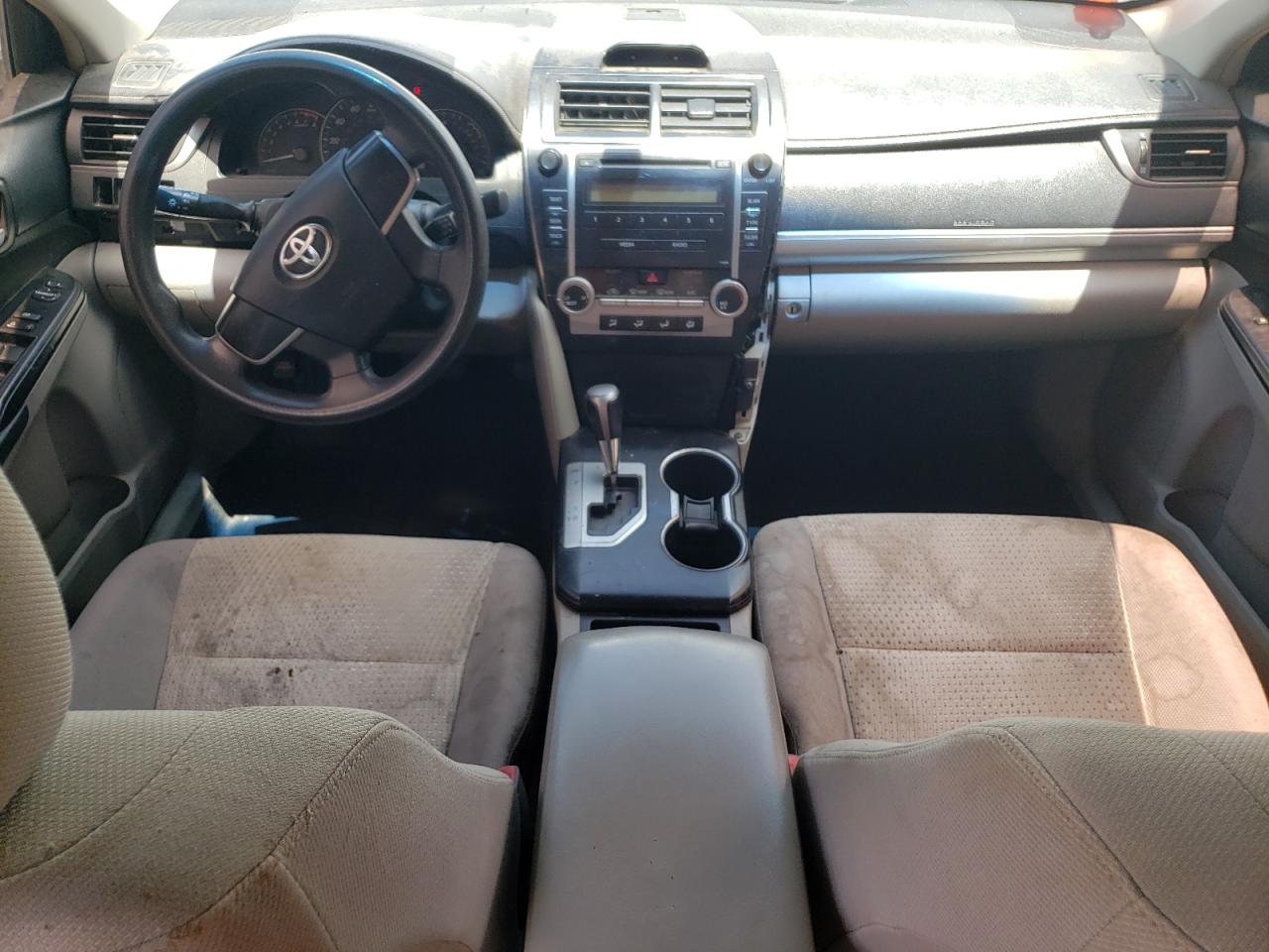 2012 Toyota Camry Base Silver vin: 4T1BF1FK0CU519435