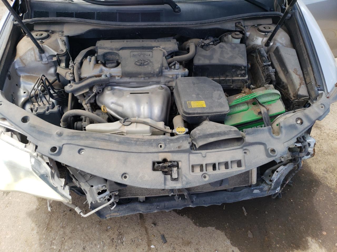 2012 Toyota Camry Base Silver vin: 4T1BF1FK0CU519435