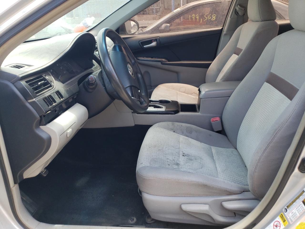2012 Toyota Camry Base Silver vin: 4T1BF1FK0CU519435