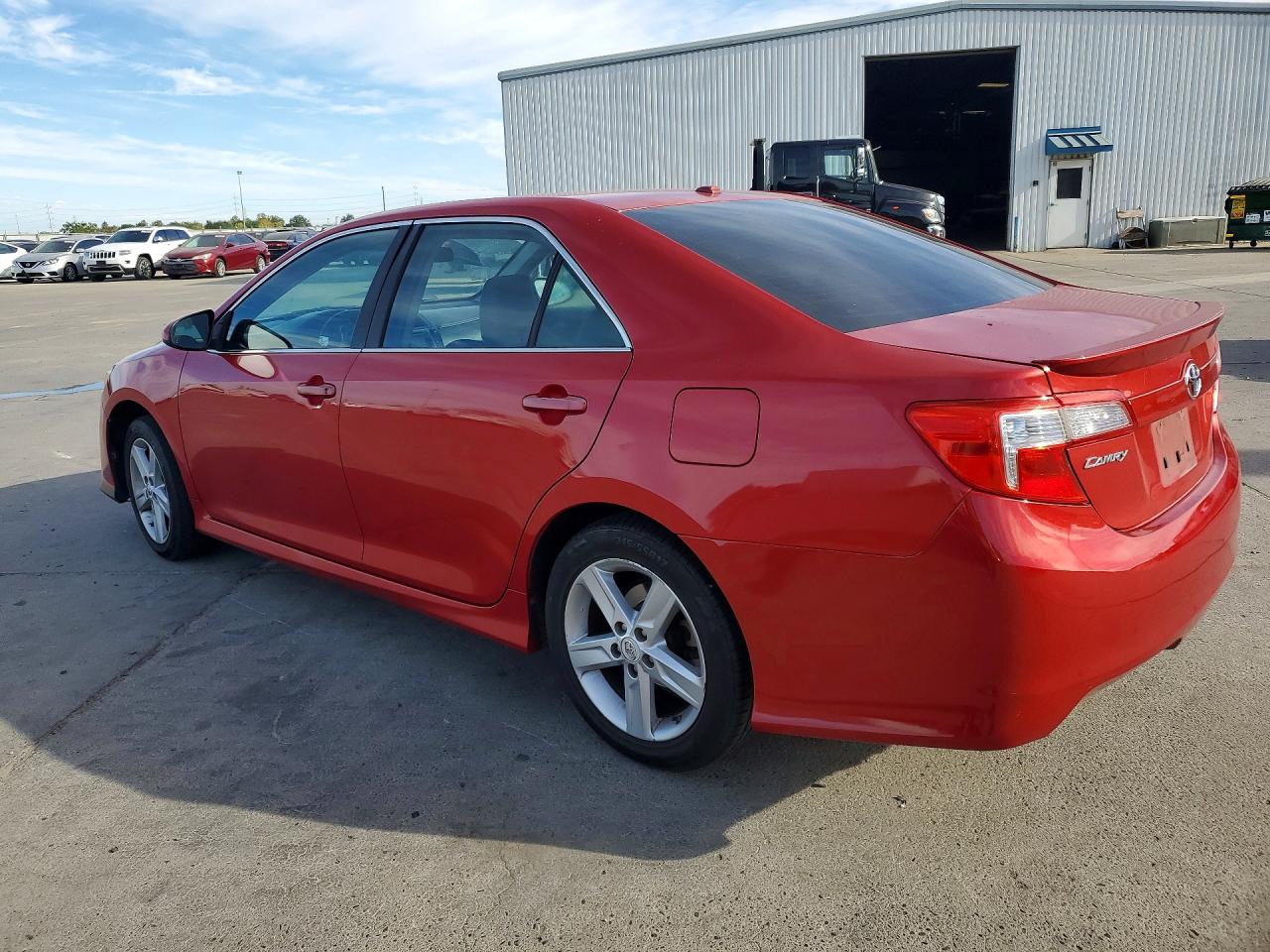 2012 Toyota Camry Se Red vin: 4T1BF1FK0CU534730