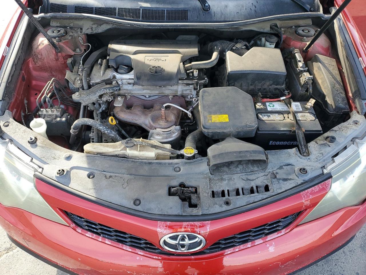 2012 Toyota Camry Se Red vin: 4T1BF1FK0CU534730