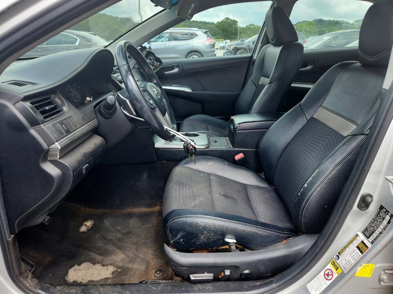 2012 Toyota Camry Se Silver vin: 4T1BF1FK0CU538745
