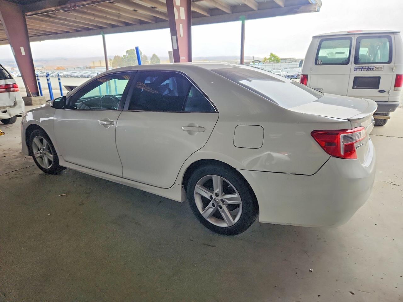 2012 Toyota Camry Se White vin: 4T1BF1FK0CU544187