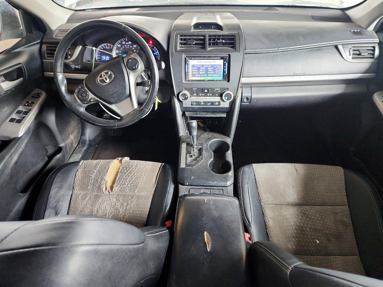2012 Toyota Camry Se White vin: 4T1BF1FK0CU544187