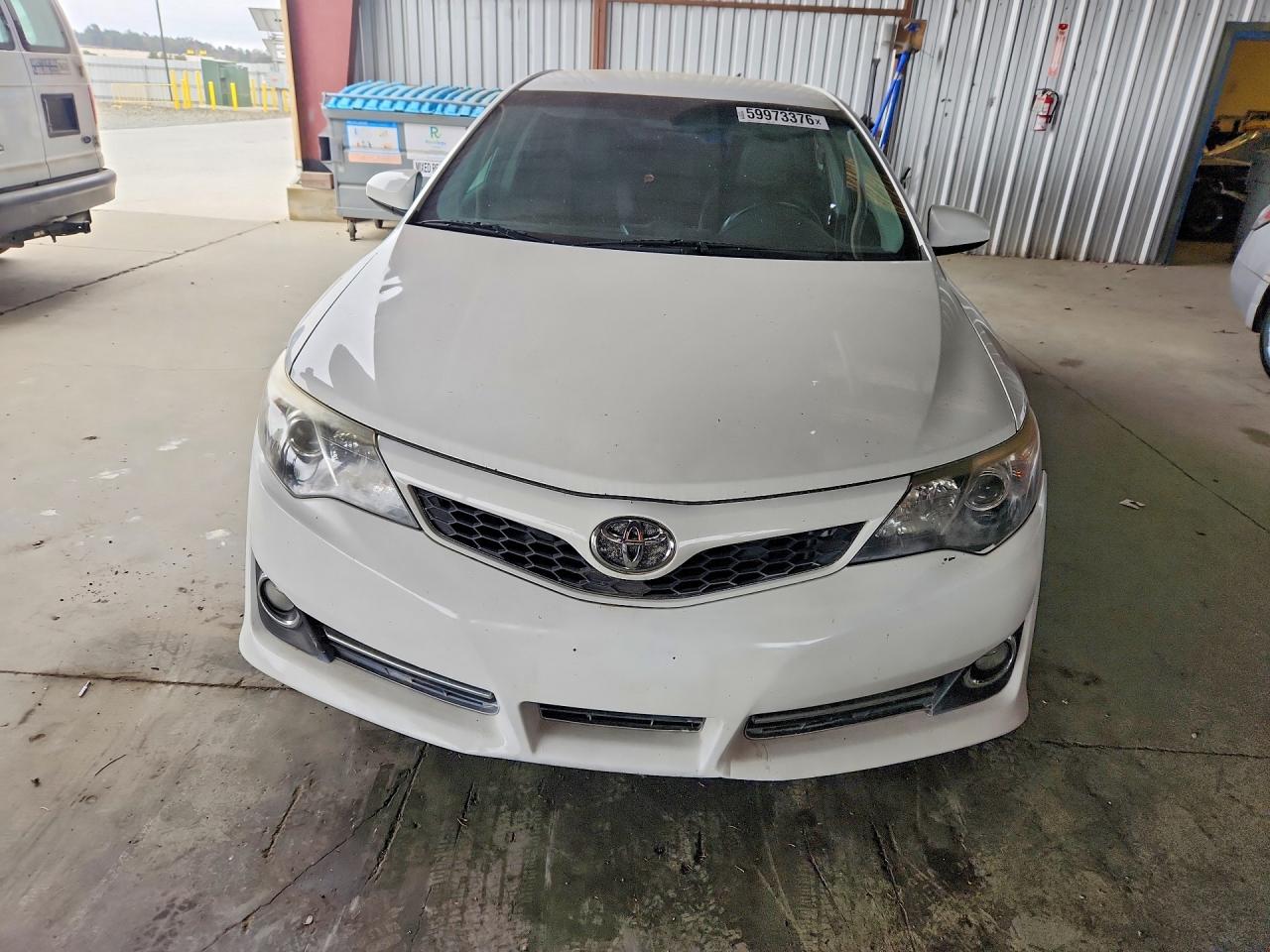 2012 Toyota Camry Se White vin: 4T1BF1FK0CU544187