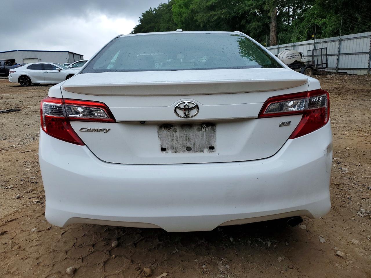 2012 Toyota Camry Se Белый vin: 4T1BF1FK0CU566934