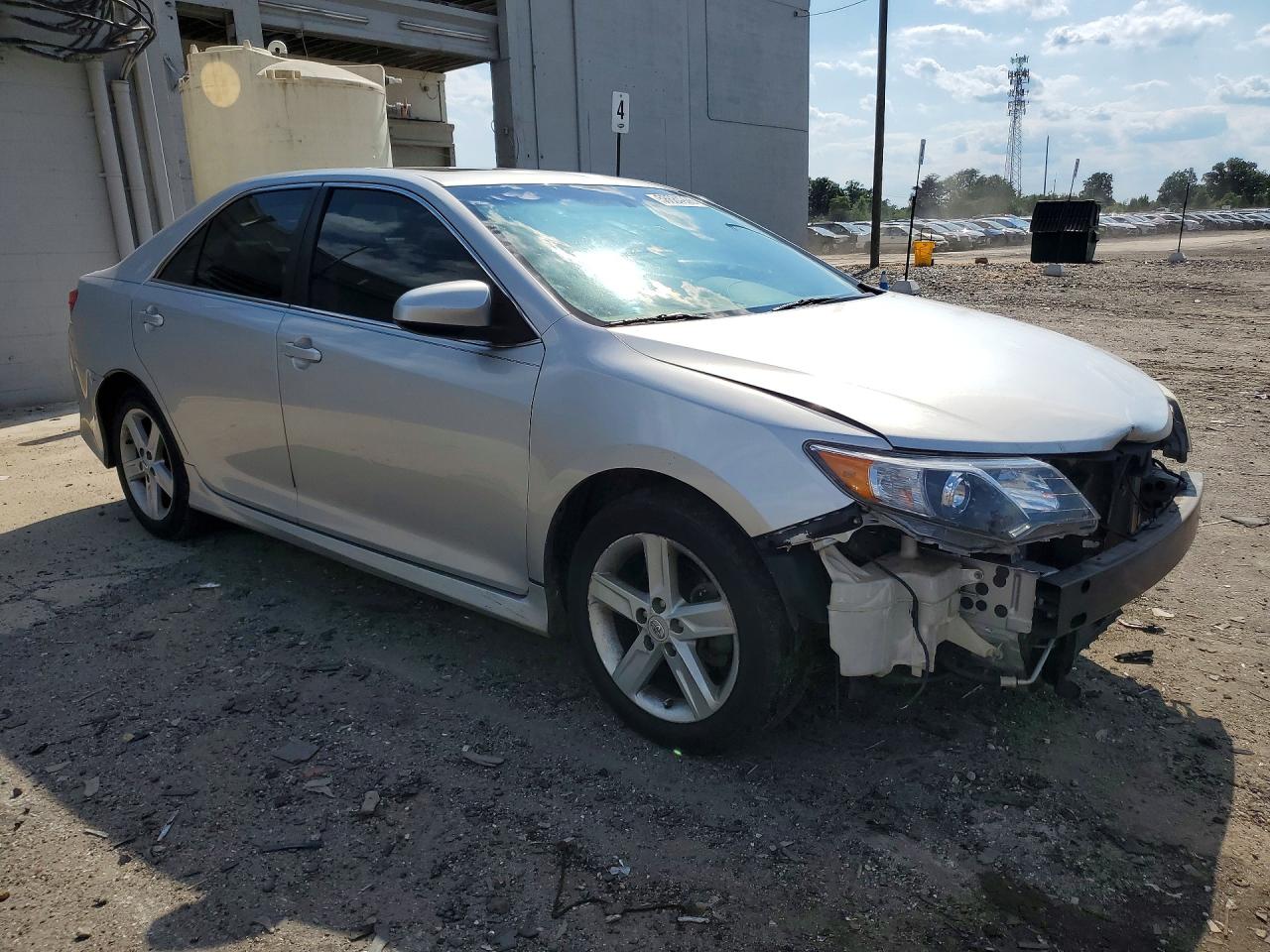 2012 Toyota Camry Se Silver vin: 4T1BF1FK0CU580350