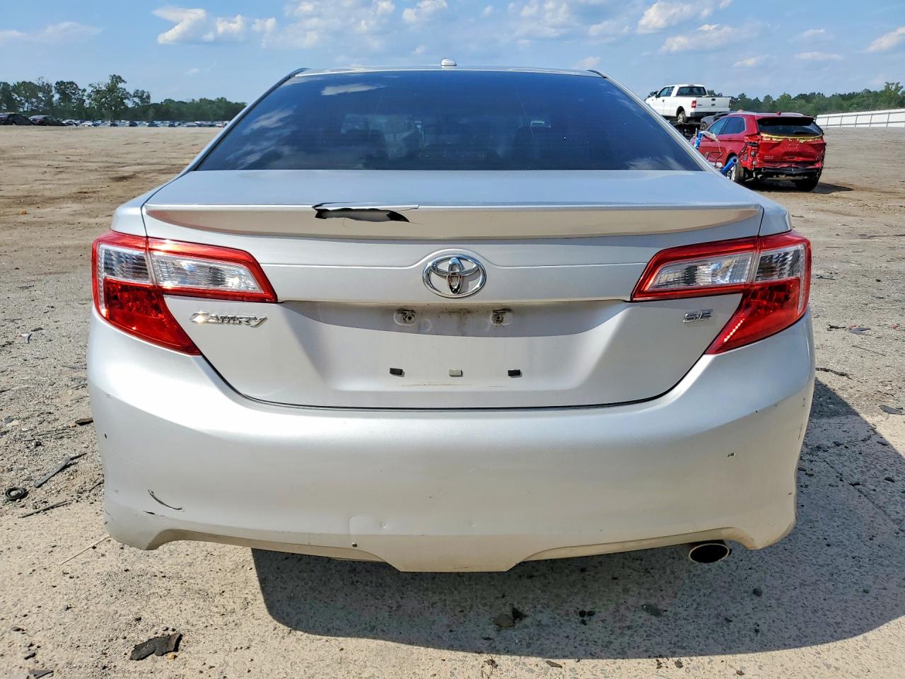 2012 Toyota Camry Se Silver vin: 4T1BF1FK0CU580350