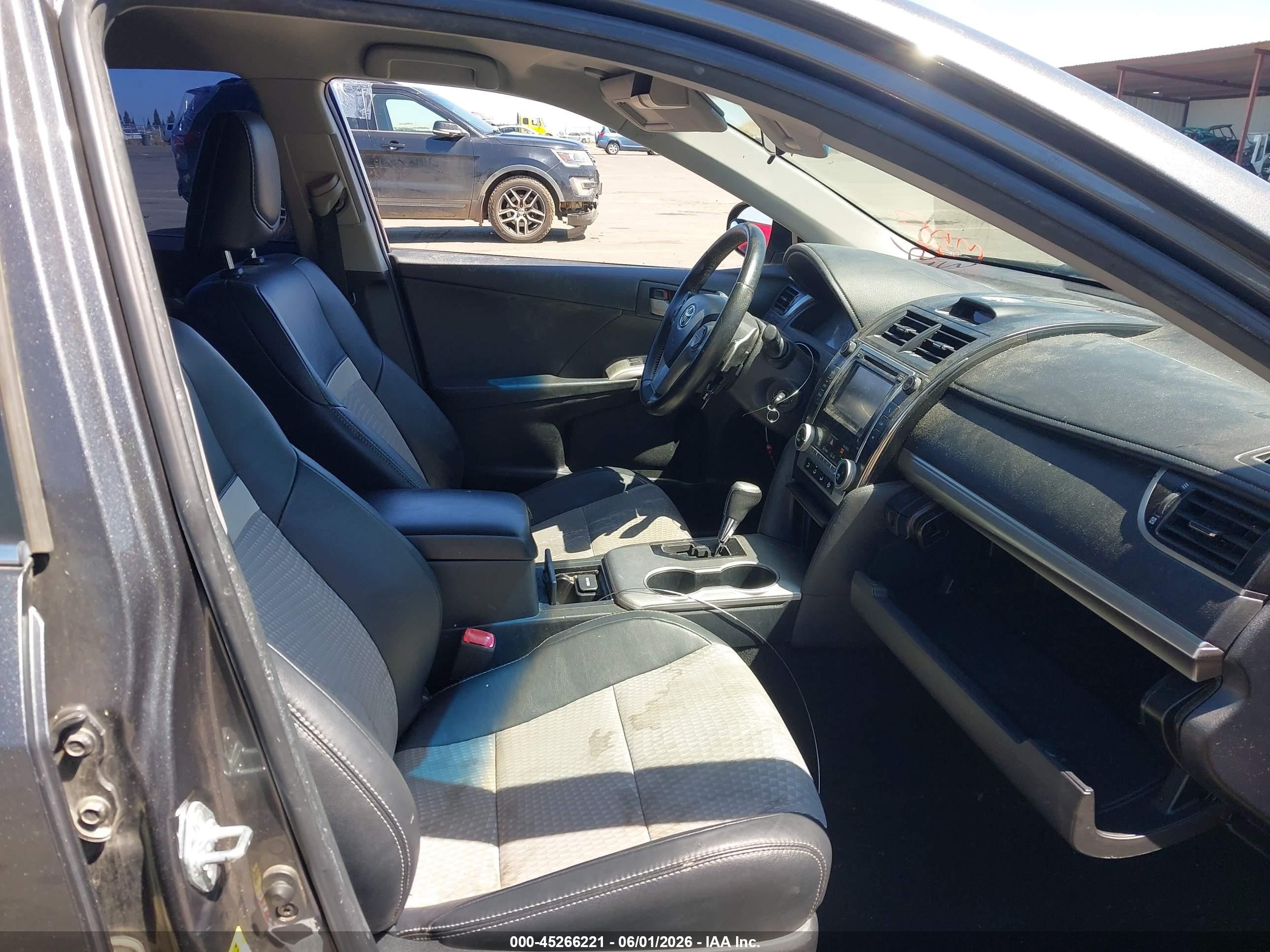 2012 Toyota Camry Se Gray vin: 4T1BF1FK0CU594281