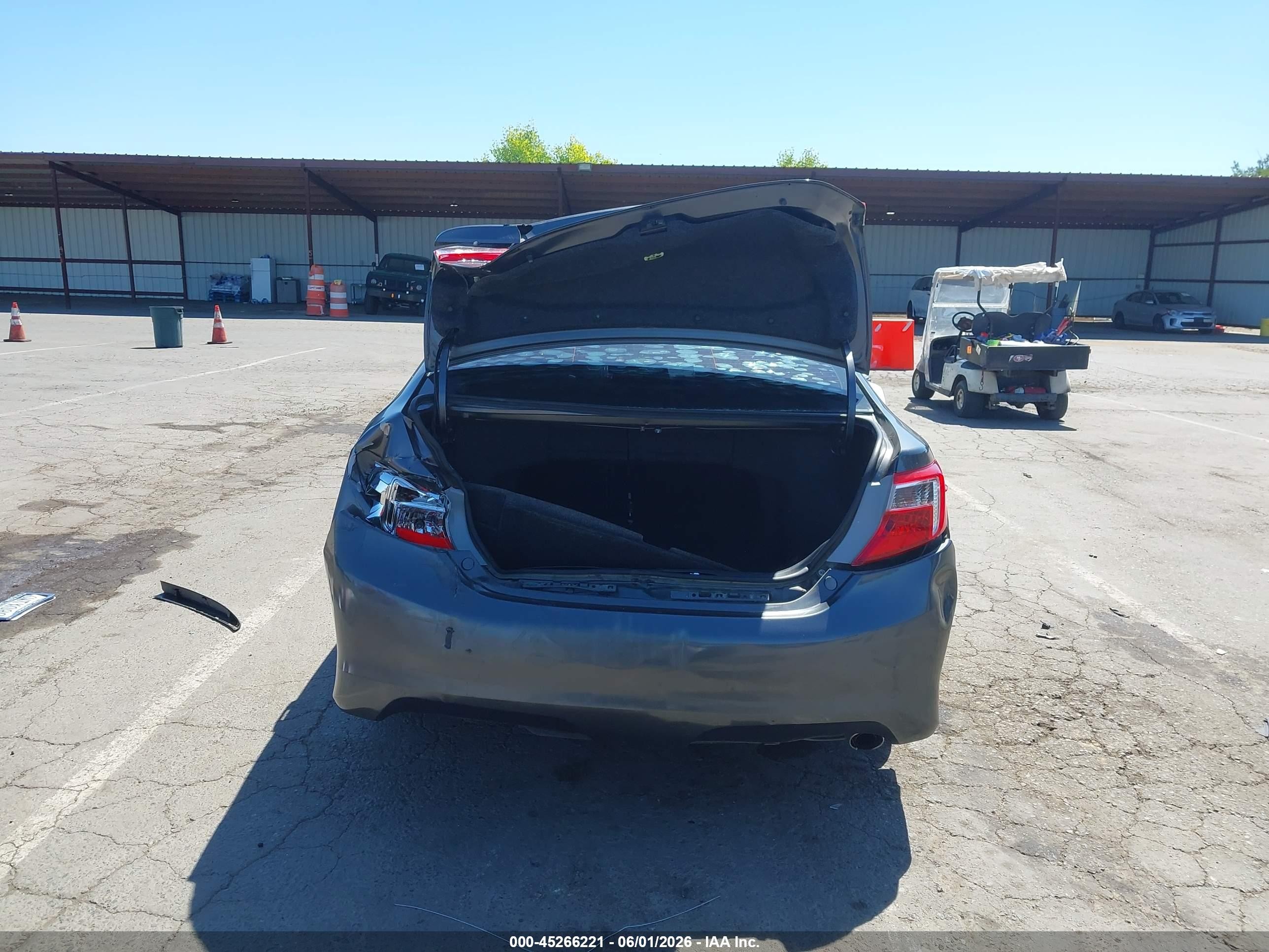 2012 Toyota Camry Se Gray vin: 4T1BF1FK0CU594281