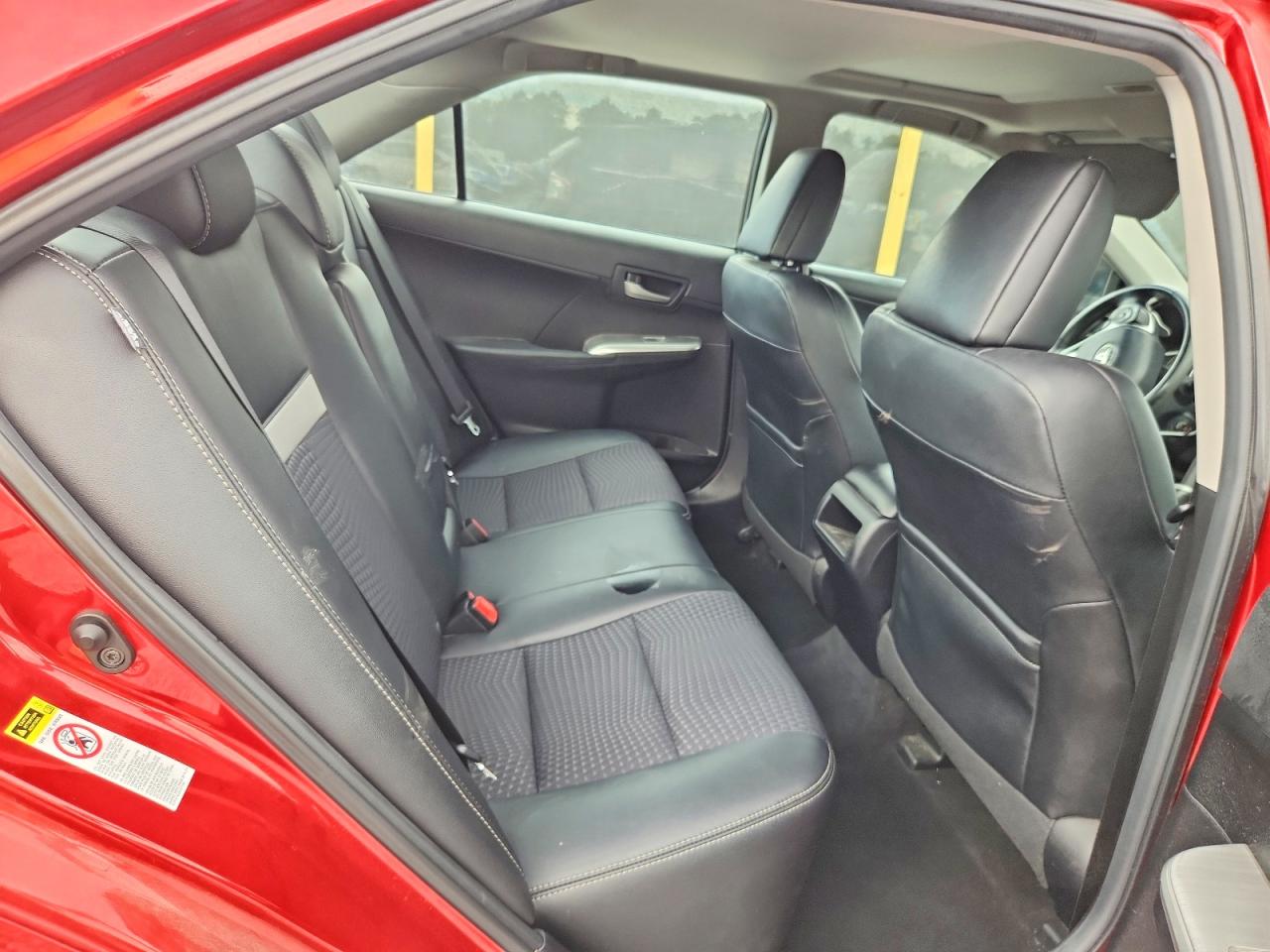 2012 Toyota Camry Se Red vin: 4T1BF1FK0CU596001