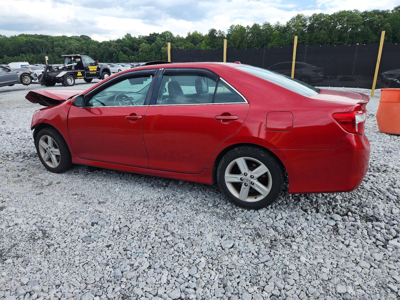 2012 Toyota Camry Se Red vin: 4T1BF1FK0CU596001