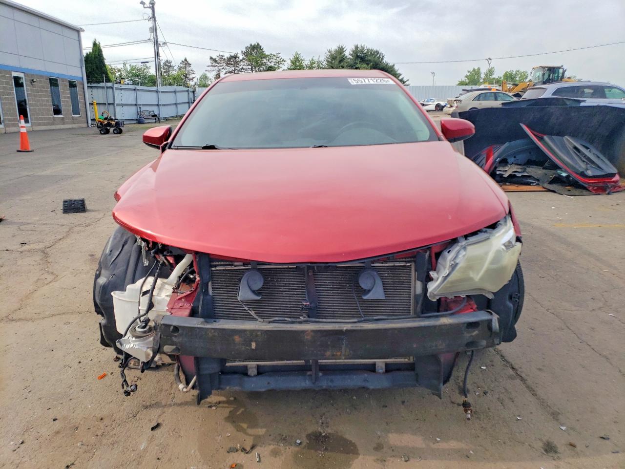 2012 Toyota Camry Se Red vin: 4T1BF1FK0CU600807