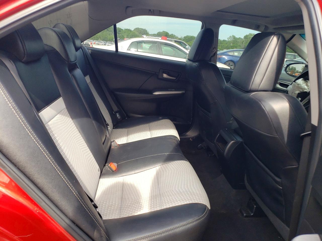 2012 Toyota Camry Se Red vin: 4T1BF1FK0CU600807