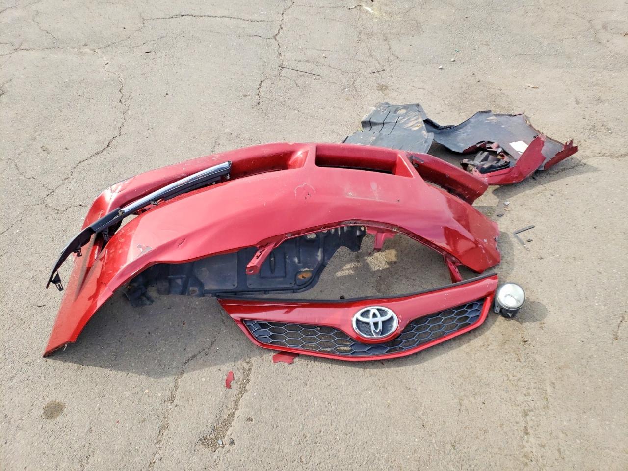 2012 Toyota Camry Se Red vin: 4T1BF1FK0CU600807