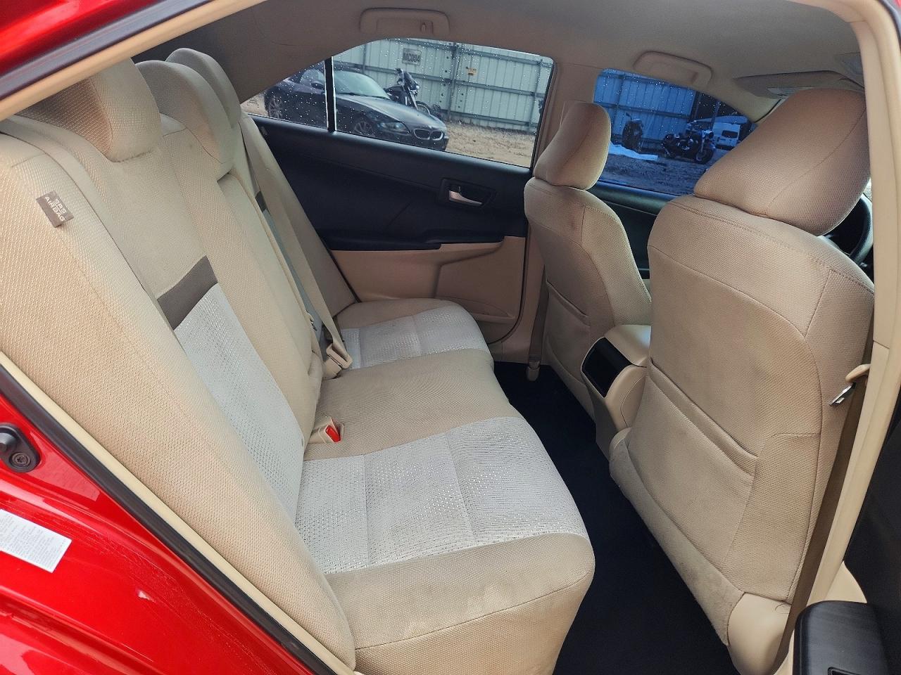 2012 Toyota Camry L Red vin: 4T1BF1FK0CU608096