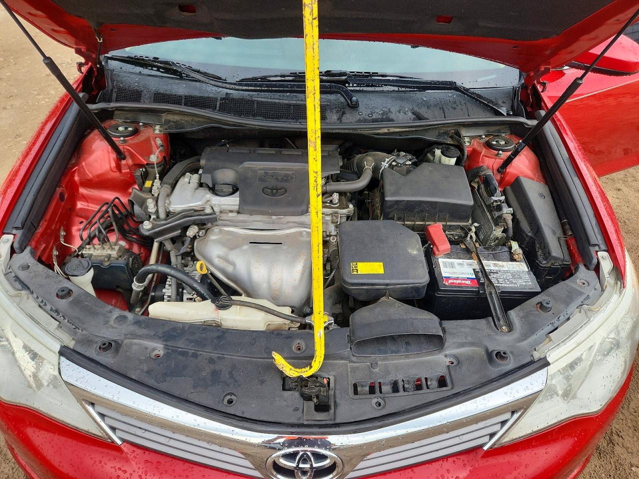 2012 Toyota Camry L Red vin: 4T1BF1FK0CU608096