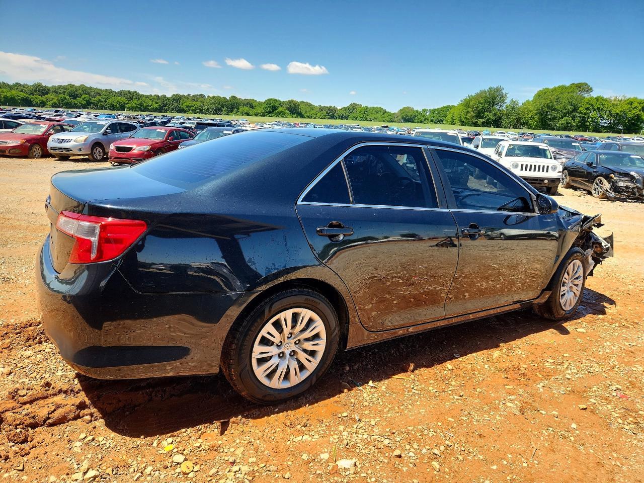 2012 Toyota Camry L Black vin: 4T1BF1FK0CU609037