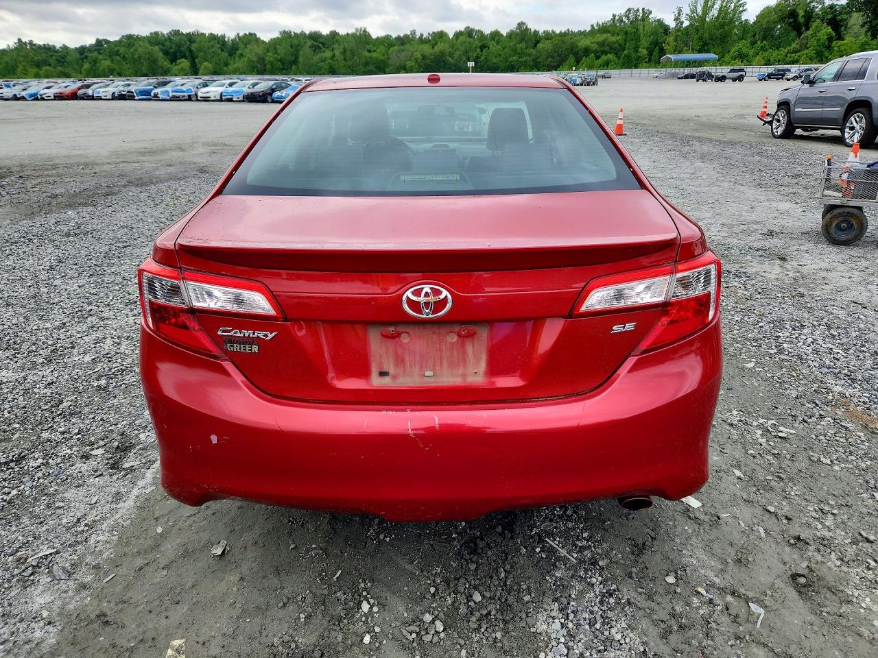 2012 Toyota Camry Se Sport Limited Edition Red vin: 4T1BF1FK0CU609359