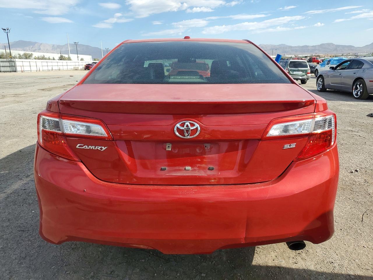 2012 Toyota Camry Se Sport Limited Edition Red vin: 4T1BF1FK0CU609877