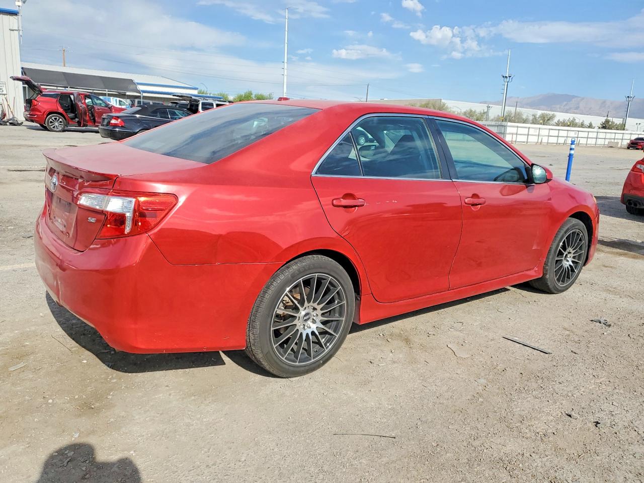 2012 Toyota Camry Se Sport Limited Edition Red vin: 4T1BF1FK0CU609877