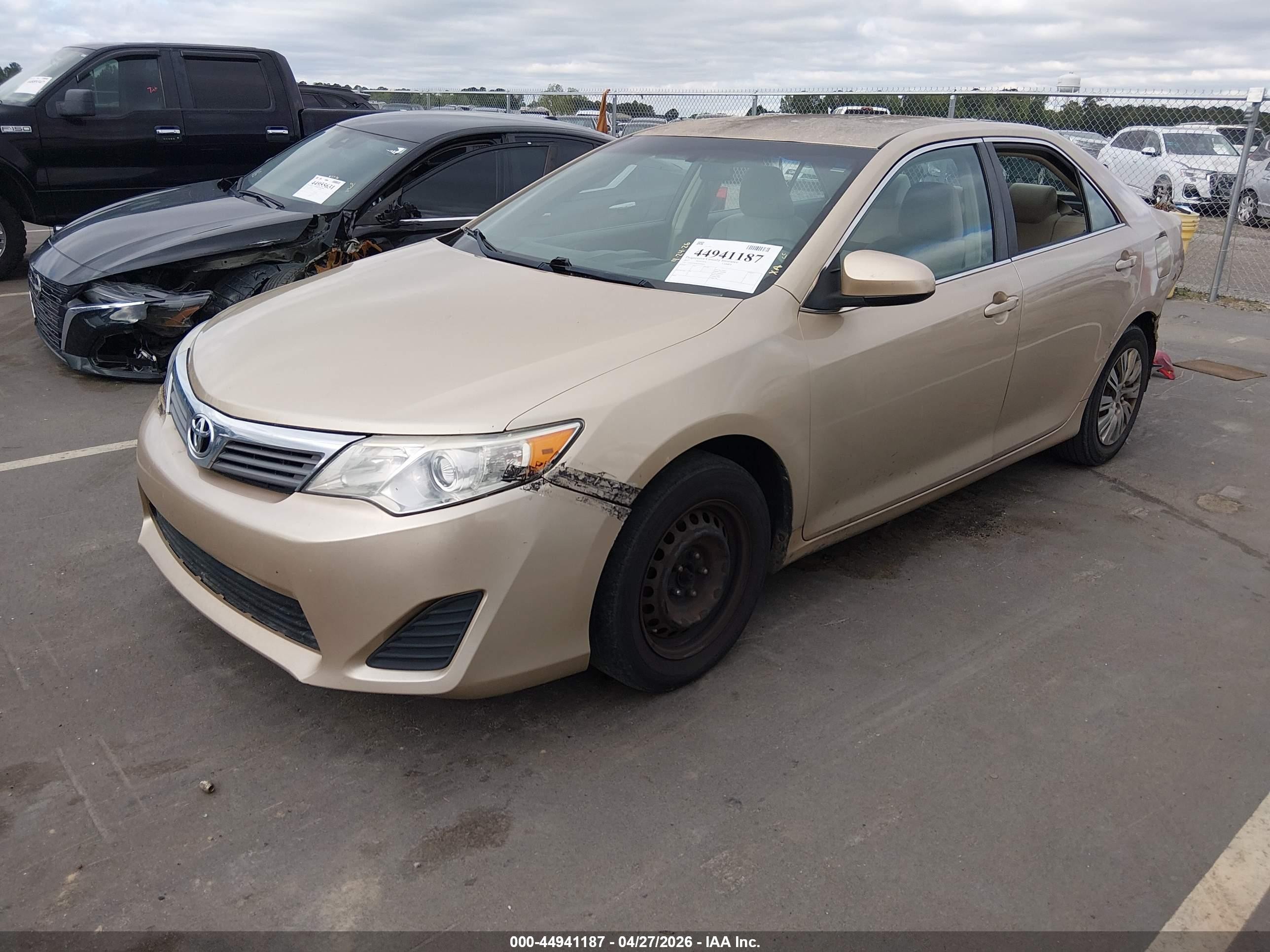 2012 Toyota Camry L Champagne vin: 4T1BF1FK0CU610480