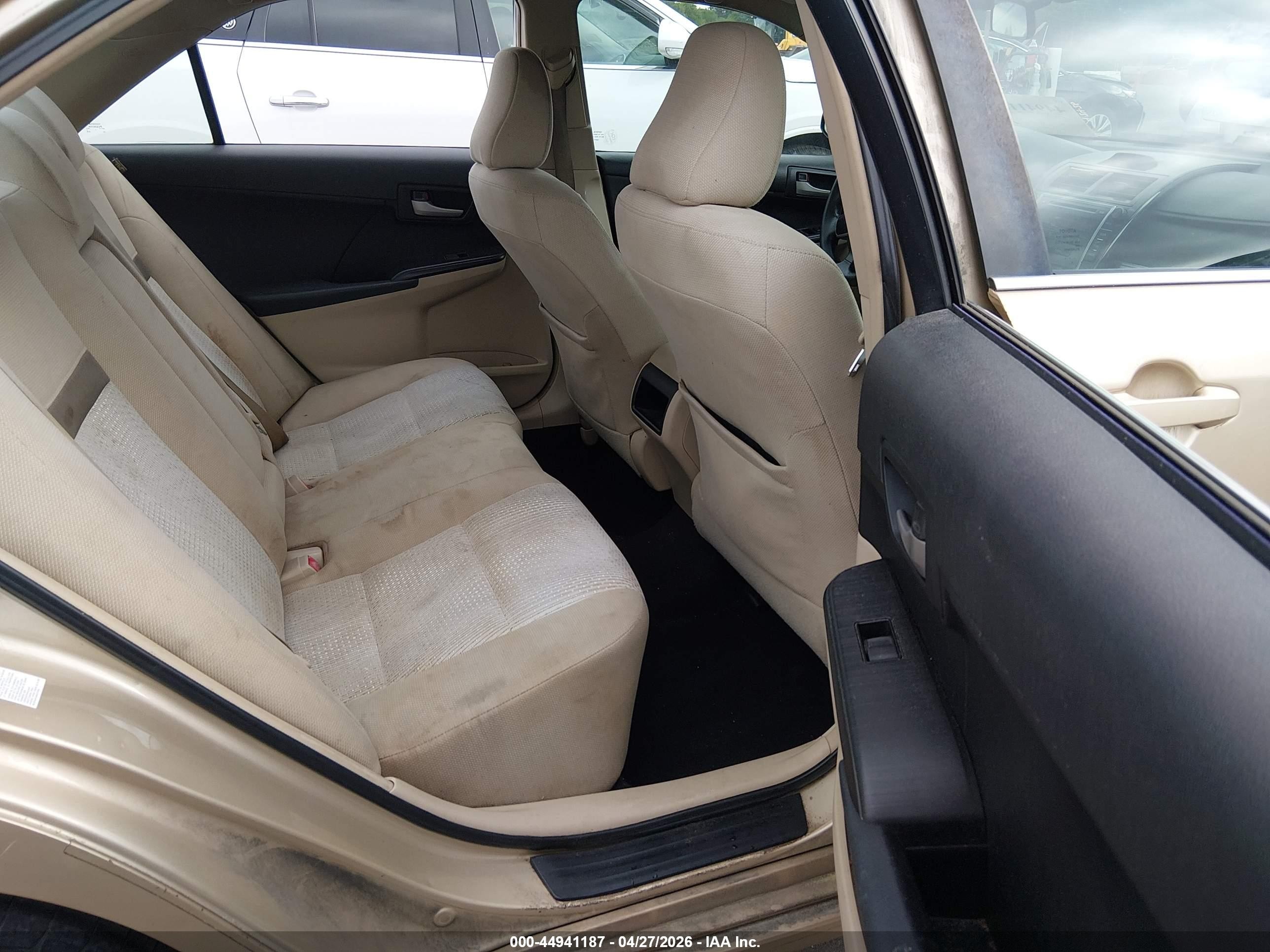 2012 Toyota Camry L Champagne vin: 4T1BF1FK0CU610480