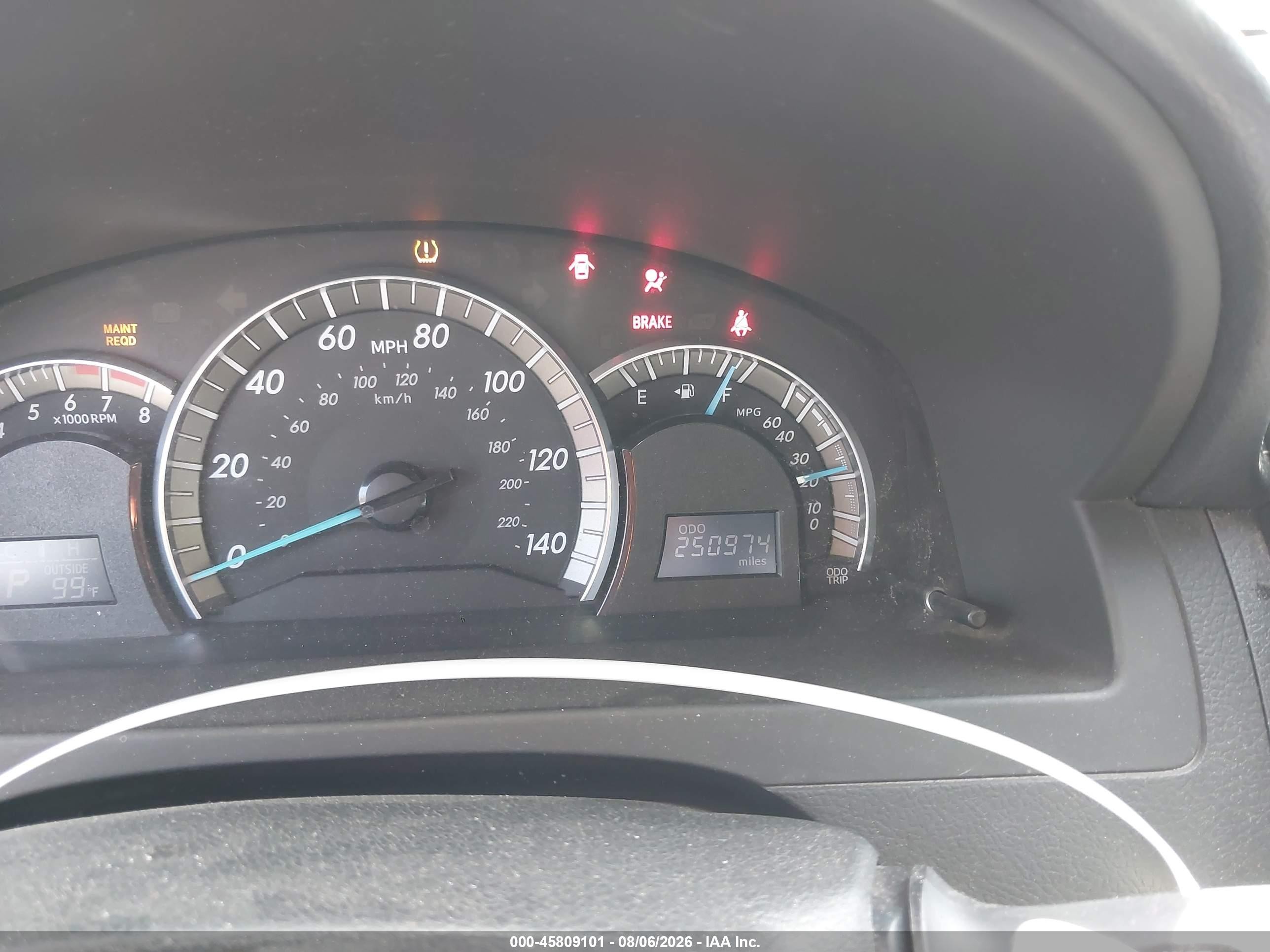 2012 Toyota Camry Se Красный vin: 4T1BF1FK0CU617428
