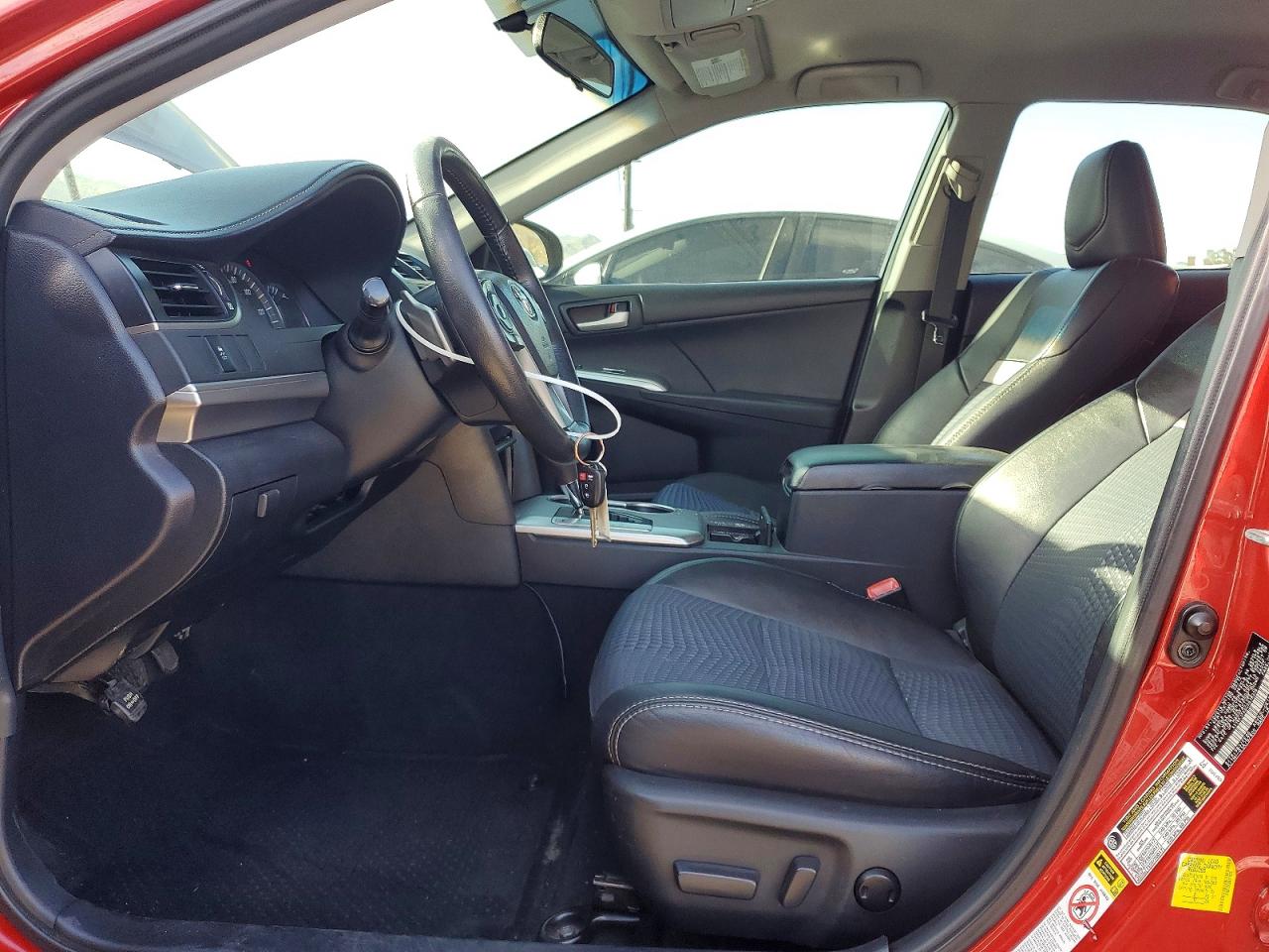 2012 Toyota Camry Se Red vin: 4T1BF1FK0CU618336