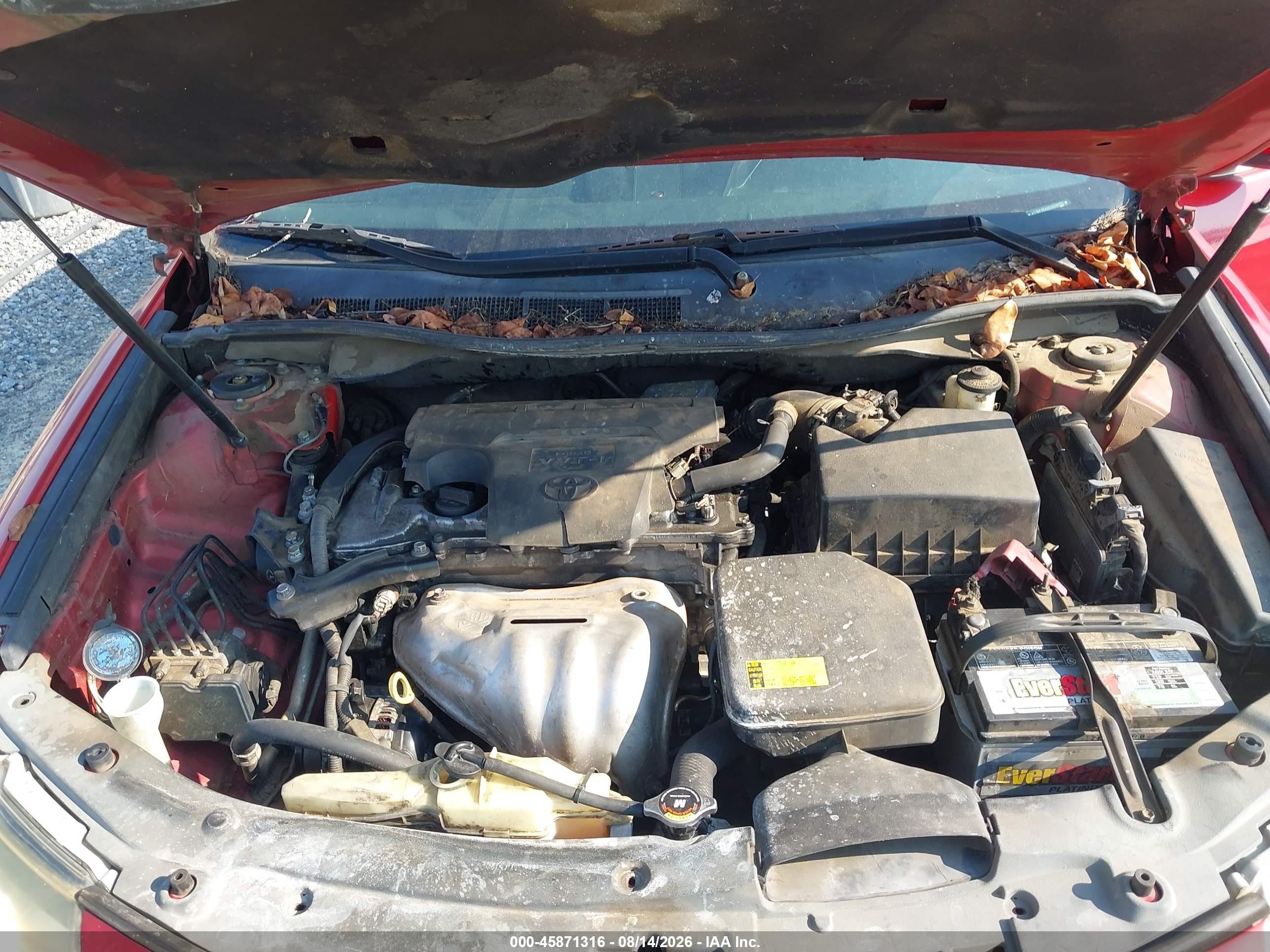 2012 Toyota Camry Se Red vin: 4T1BF1FK0CU628493