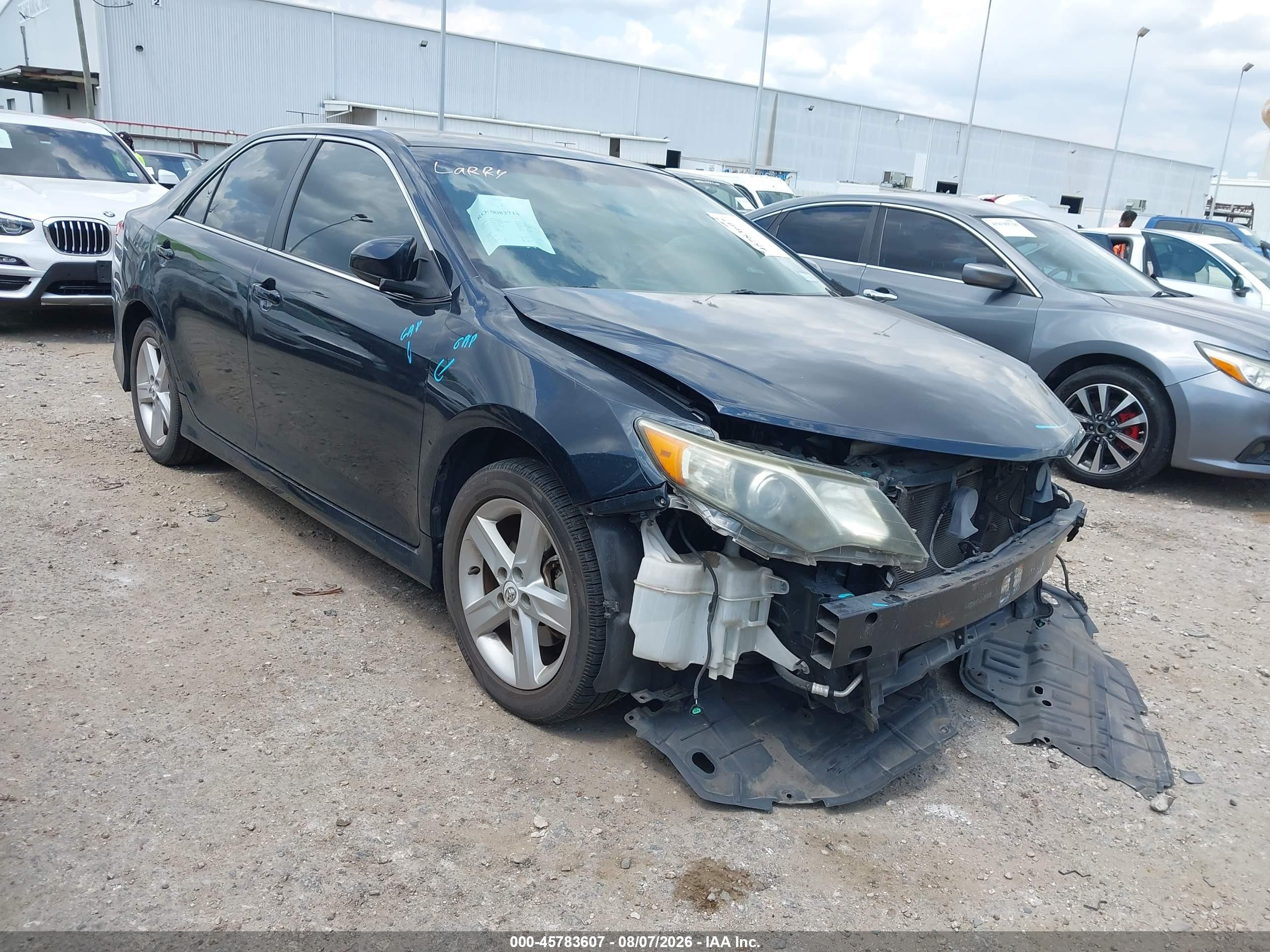 2013 Toyota Camry Se Gray vin: 4T1BF1FK0DU209447
