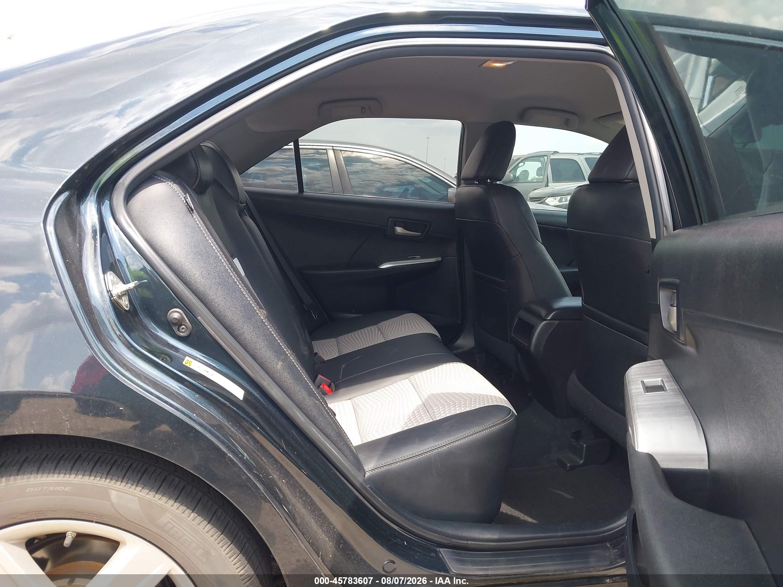 2013 Toyota Camry Se Gray vin: 4T1BF1FK0DU209447