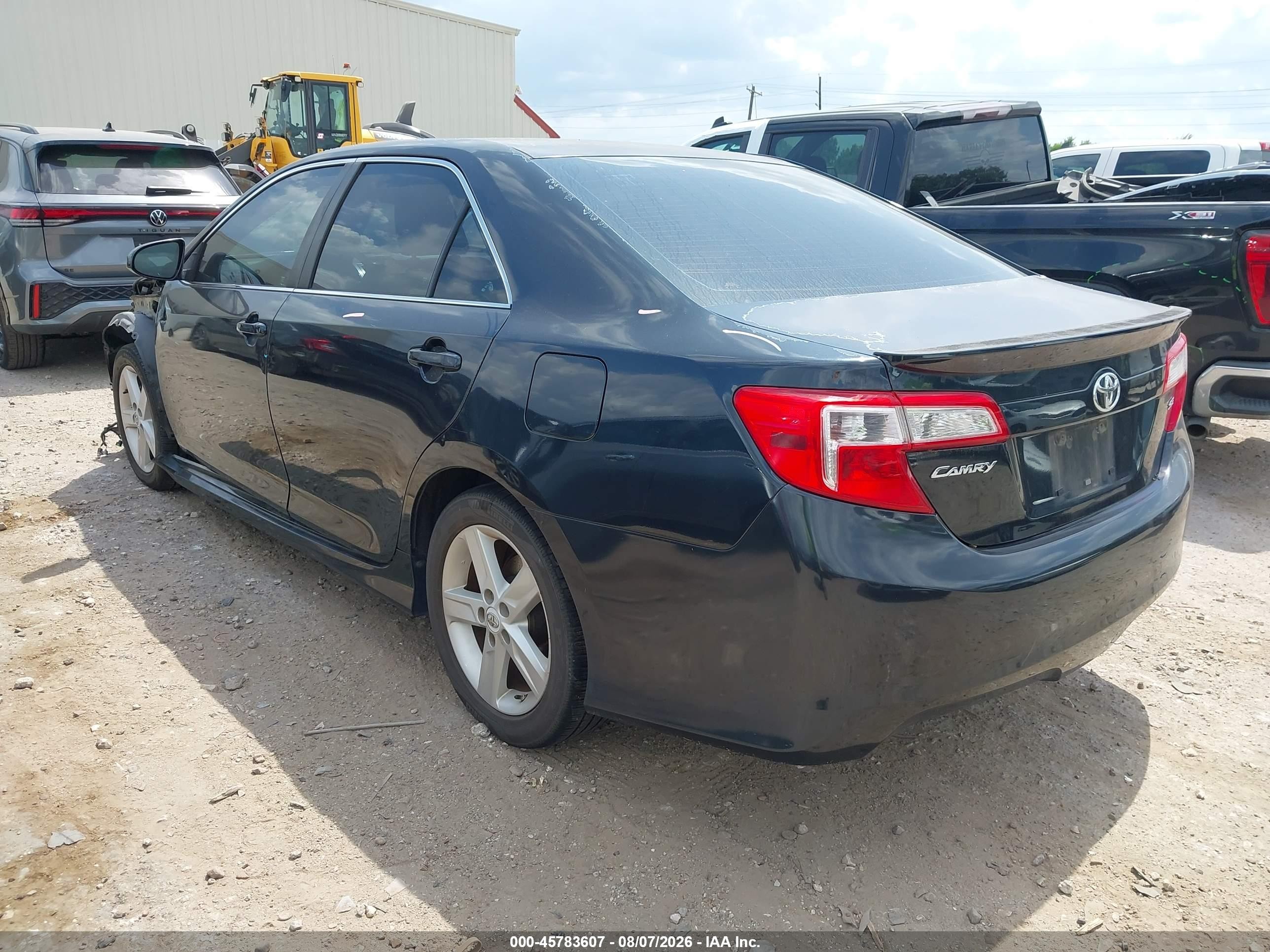 2013 Toyota Camry Se Gray vin: 4T1BF1FK0DU209447