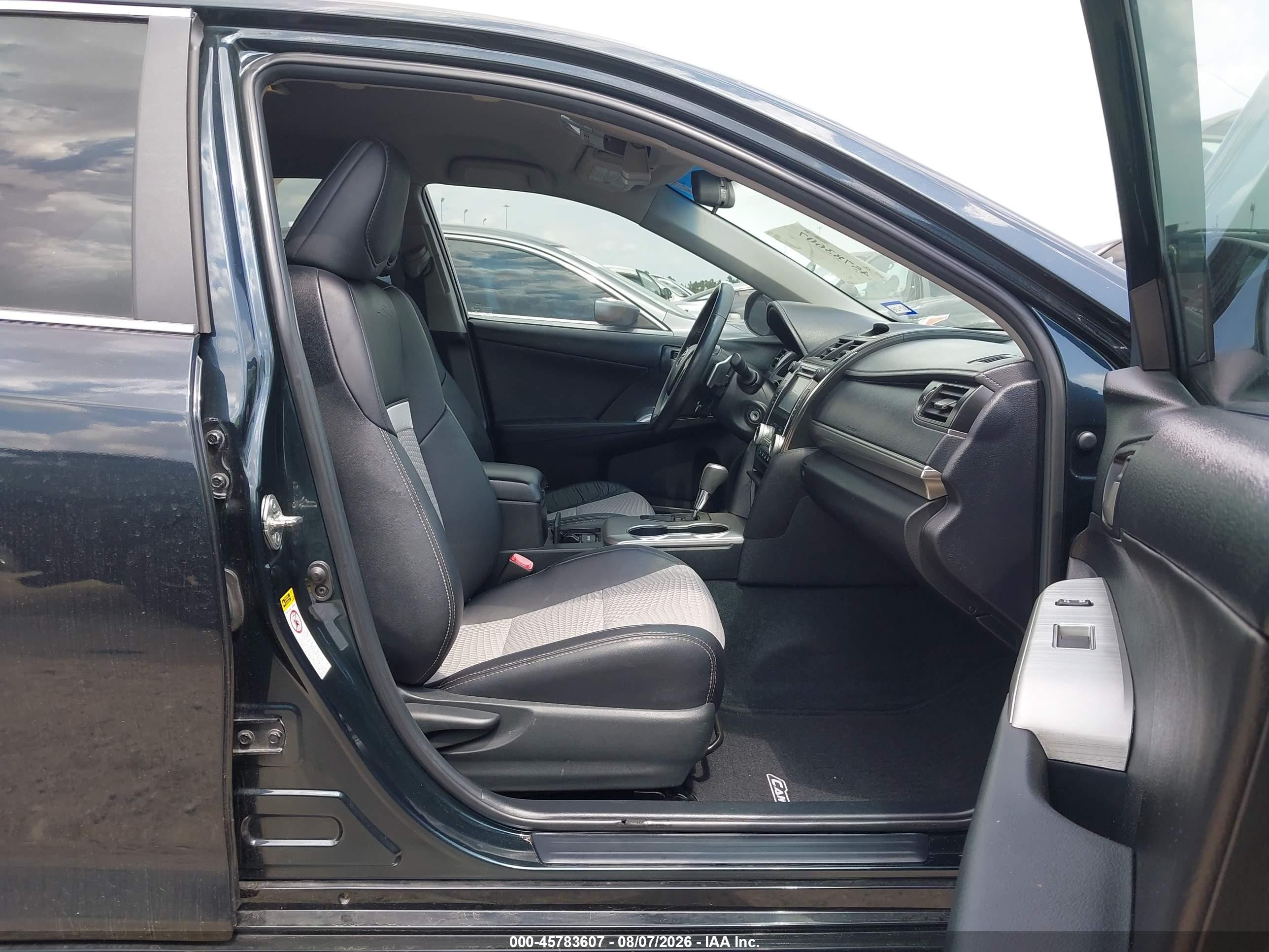 2013 Toyota Camry Se Gray vin: 4T1BF1FK0DU209447