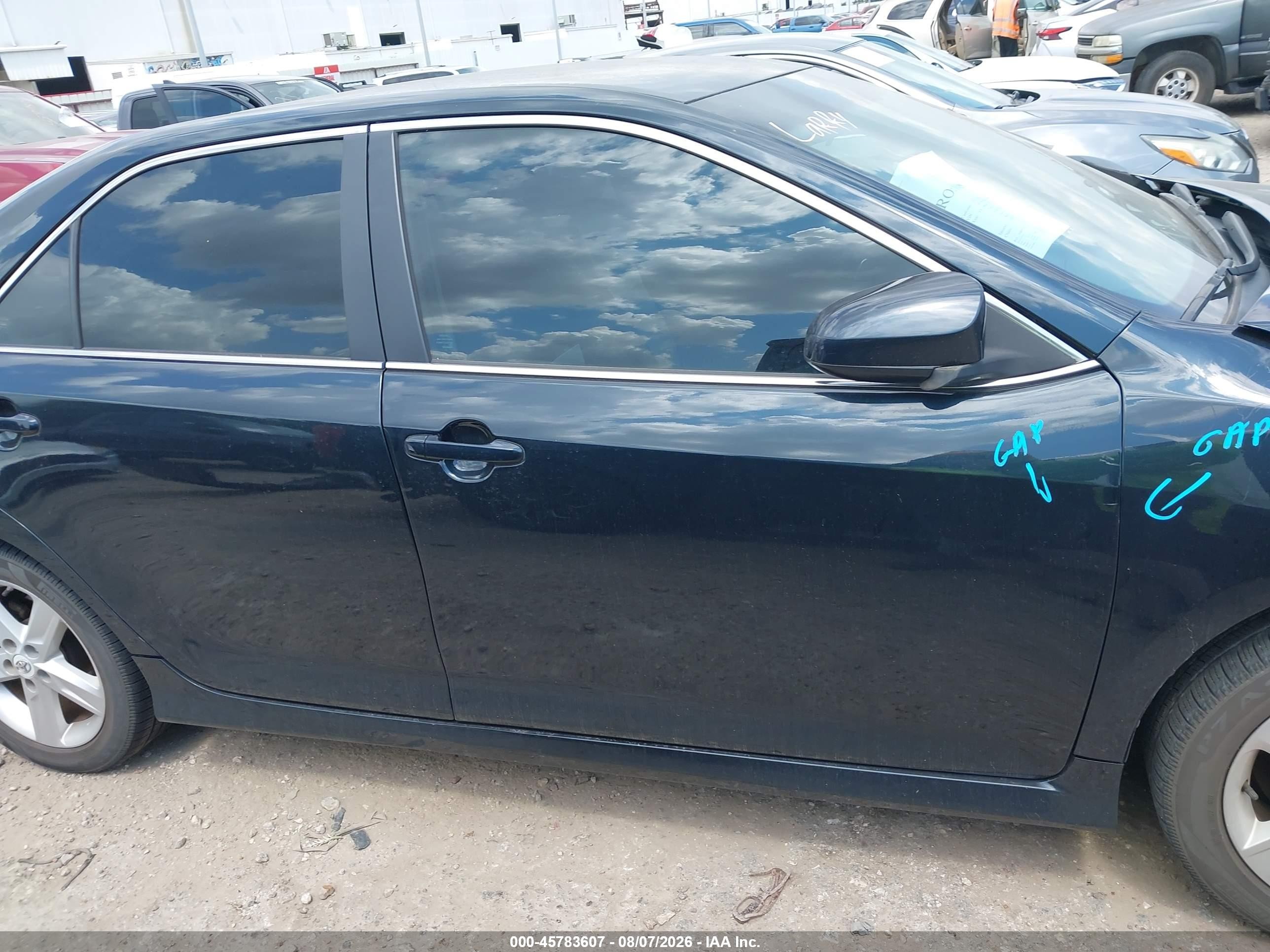 2013 Toyota Camry Se Gray vin: 4T1BF1FK0DU209447
